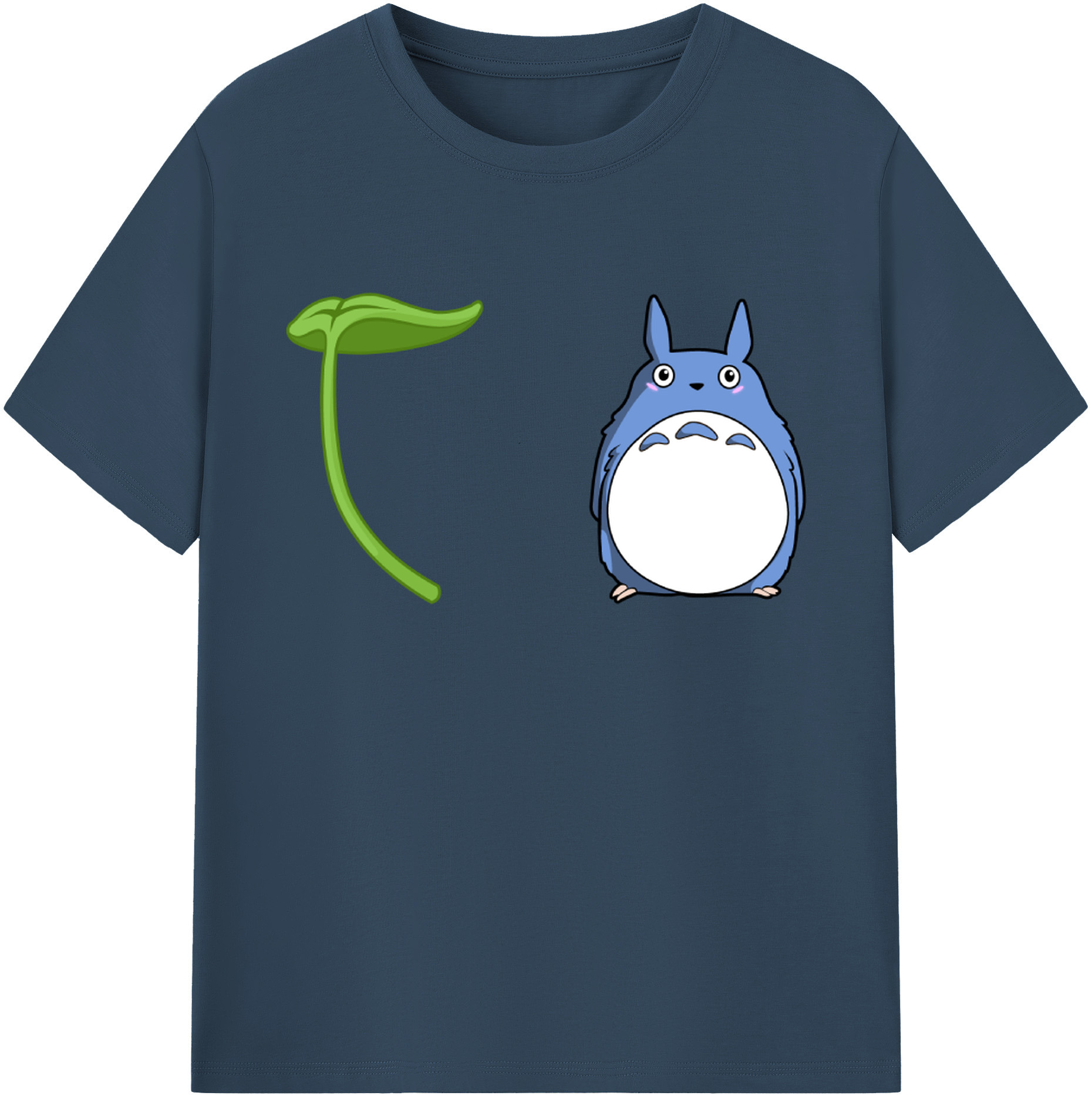 （画像用） となりのトトロ 草壁メイ 草壁サツキ My Neighbor Totoro Satsuki Kusakabe Mei Kusakabe 綿100％ メンズ半袖Tシャツ｜肌触りやわらか＆通気性