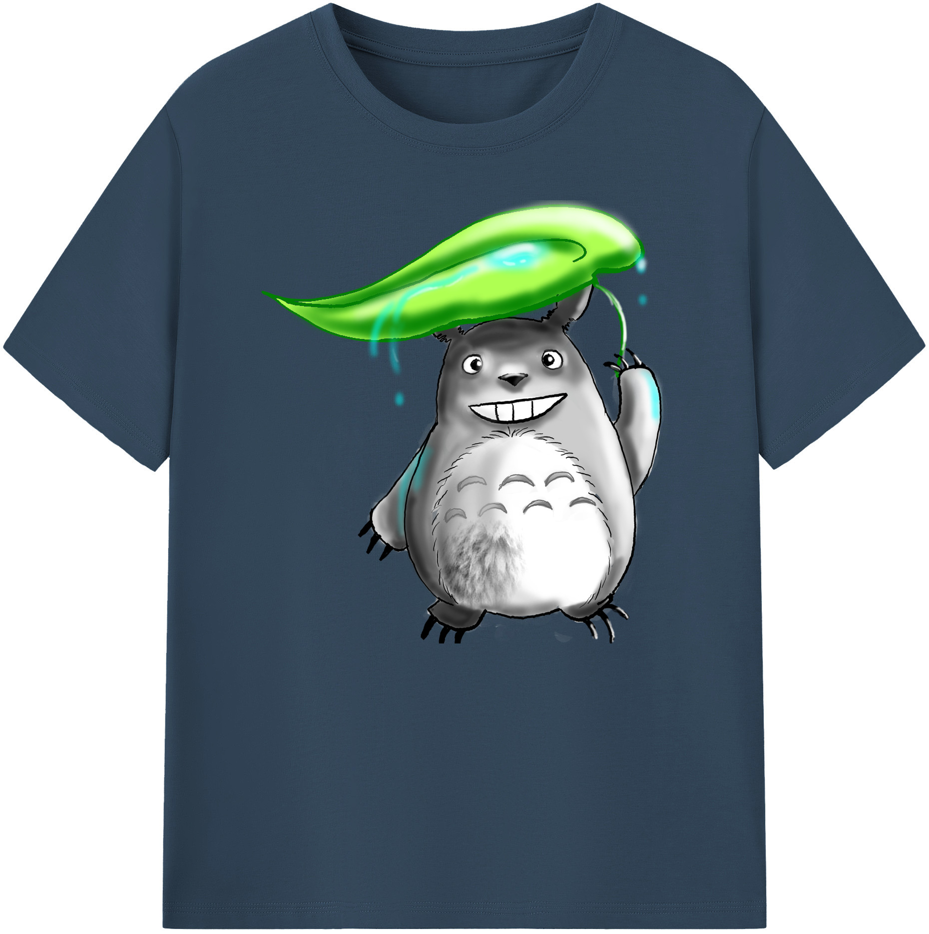 （画像用） となりのトトロ 草壁メイ 草壁サツキ My Neighbor Totoro Satsuki Kusakabe Mei Kusakabe 綿100％ メンズ半袖Tシャツ｜肌触りやわらか＆通気性