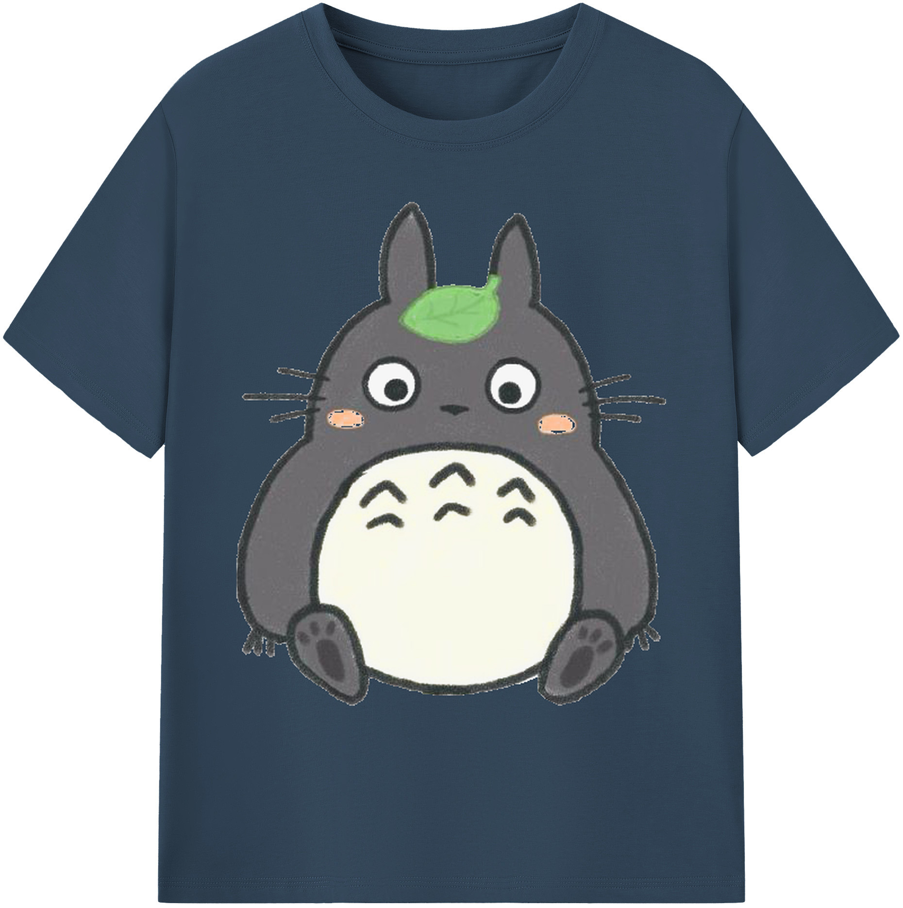 （画像用） となりのトトロ 草壁メイ 草壁サツキ My Neighbor Totoro Satsuki Kusakabe Mei Kusakabe 綿100％ メンズ半袖Tシャツ｜肌触りやわらか＆通気性