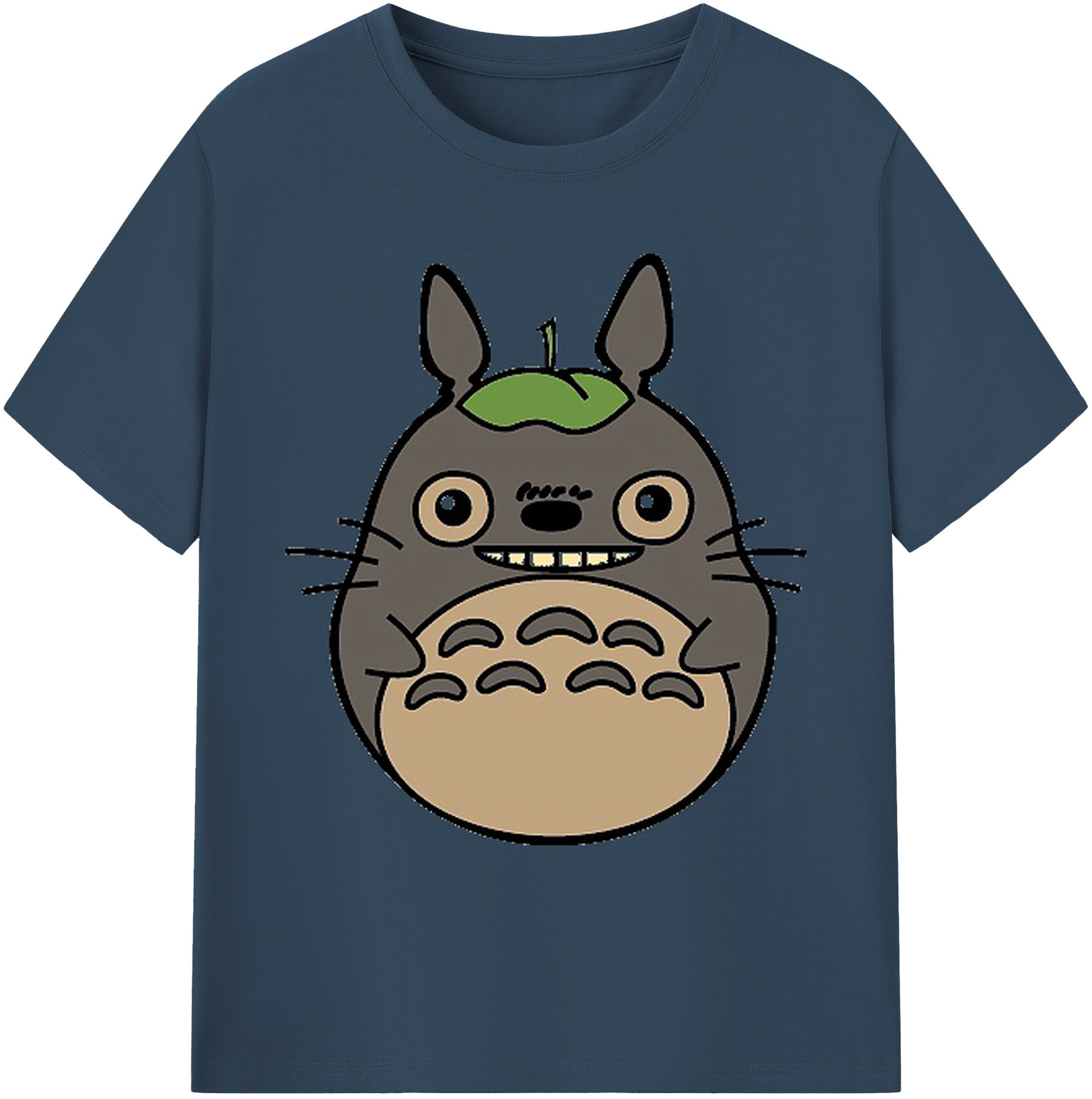 （画像用） となりのトトロ 草壁メイ 草壁サツキ My Neighbor Totoro Satsuki Kusakabe Mei Kusakabe 綿100％ メンズ半袖Tシャツ｜肌触りやわらか＆通気性