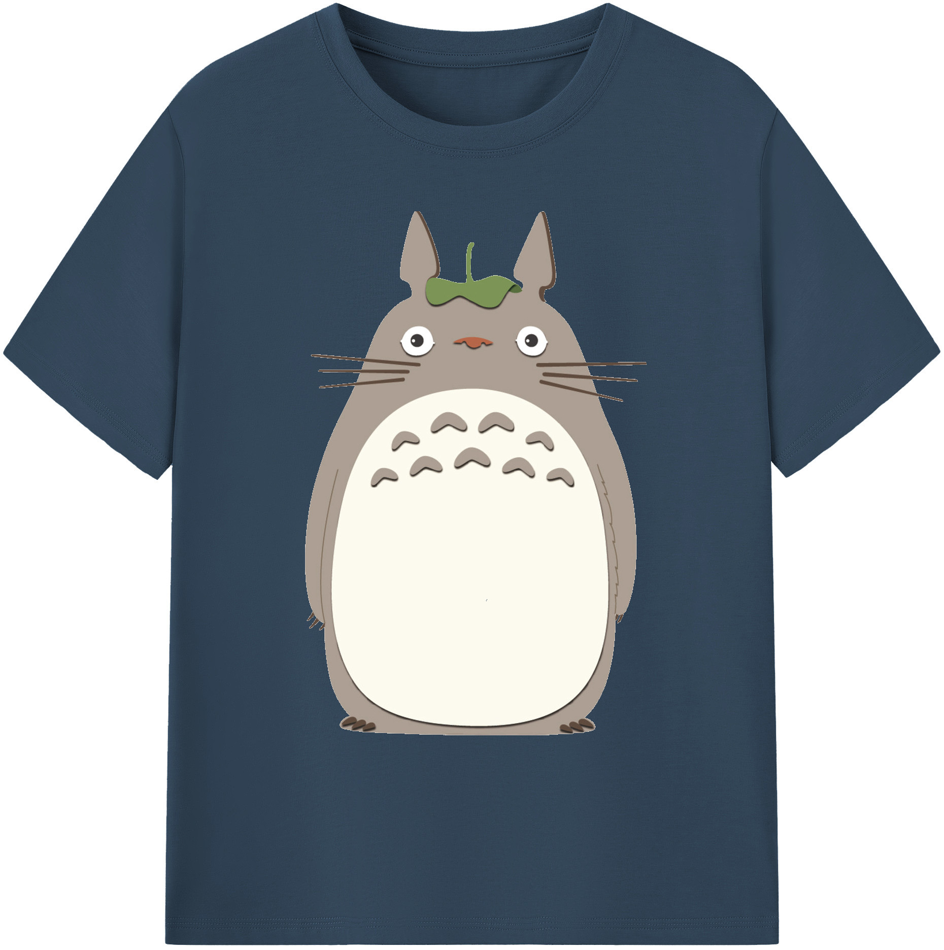 （画像用） となりのトトロ 草壁メイ 草壁サツキ My Neighbor Totoro Satsuki Kusakabe Mei Kusakabe 綿100％ メンズ半袖Tシャツ｜肌触りやわらか＆通気性