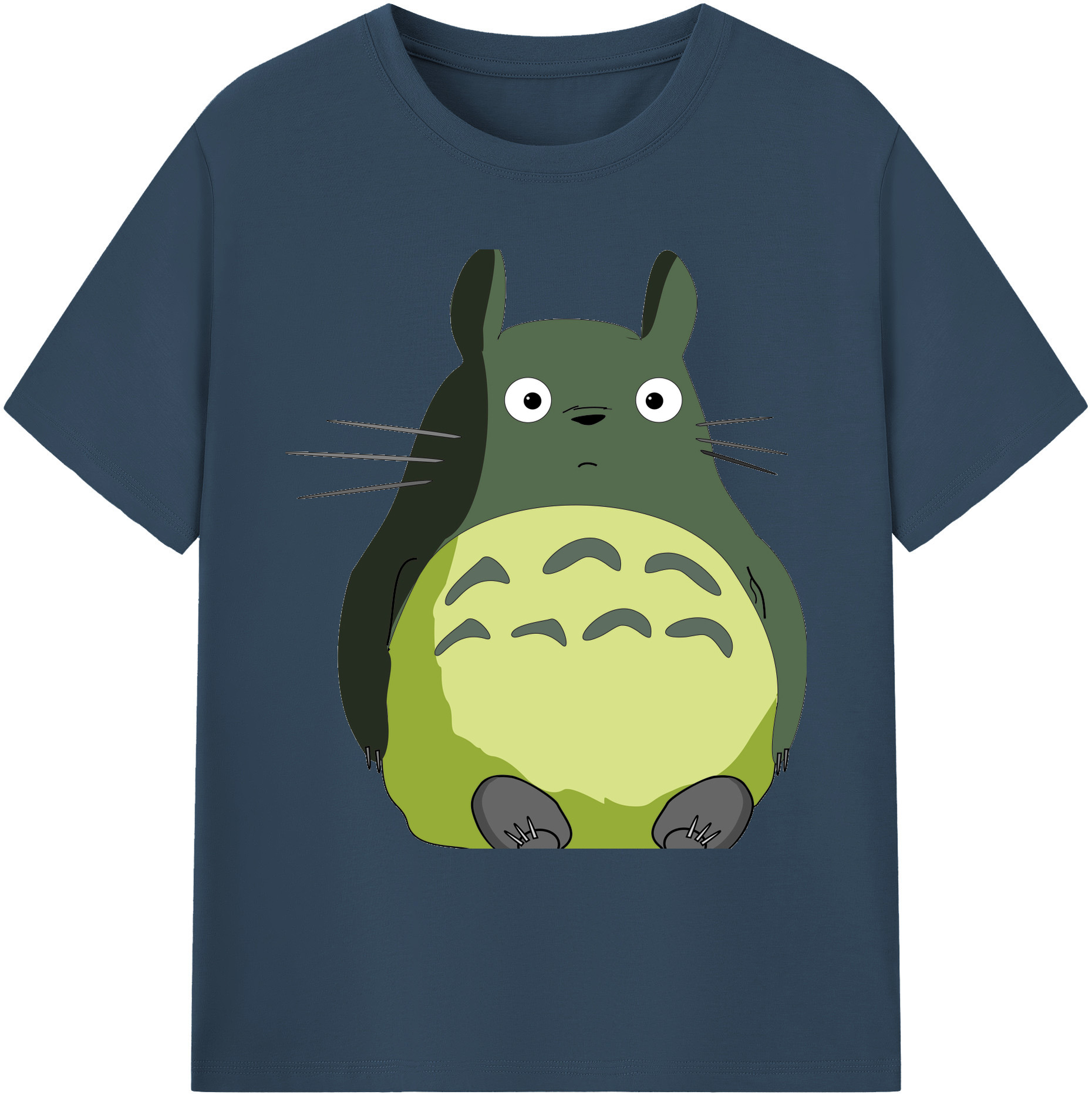 （画像用） となりのトトロ 草壁メイ 草壁サツキ My Neighbor Totoro Satsuki Kusakabe Mei Kusakabe 綿100％ メンズ半袖Tシャツ｜肌触りやわらか＆通気性