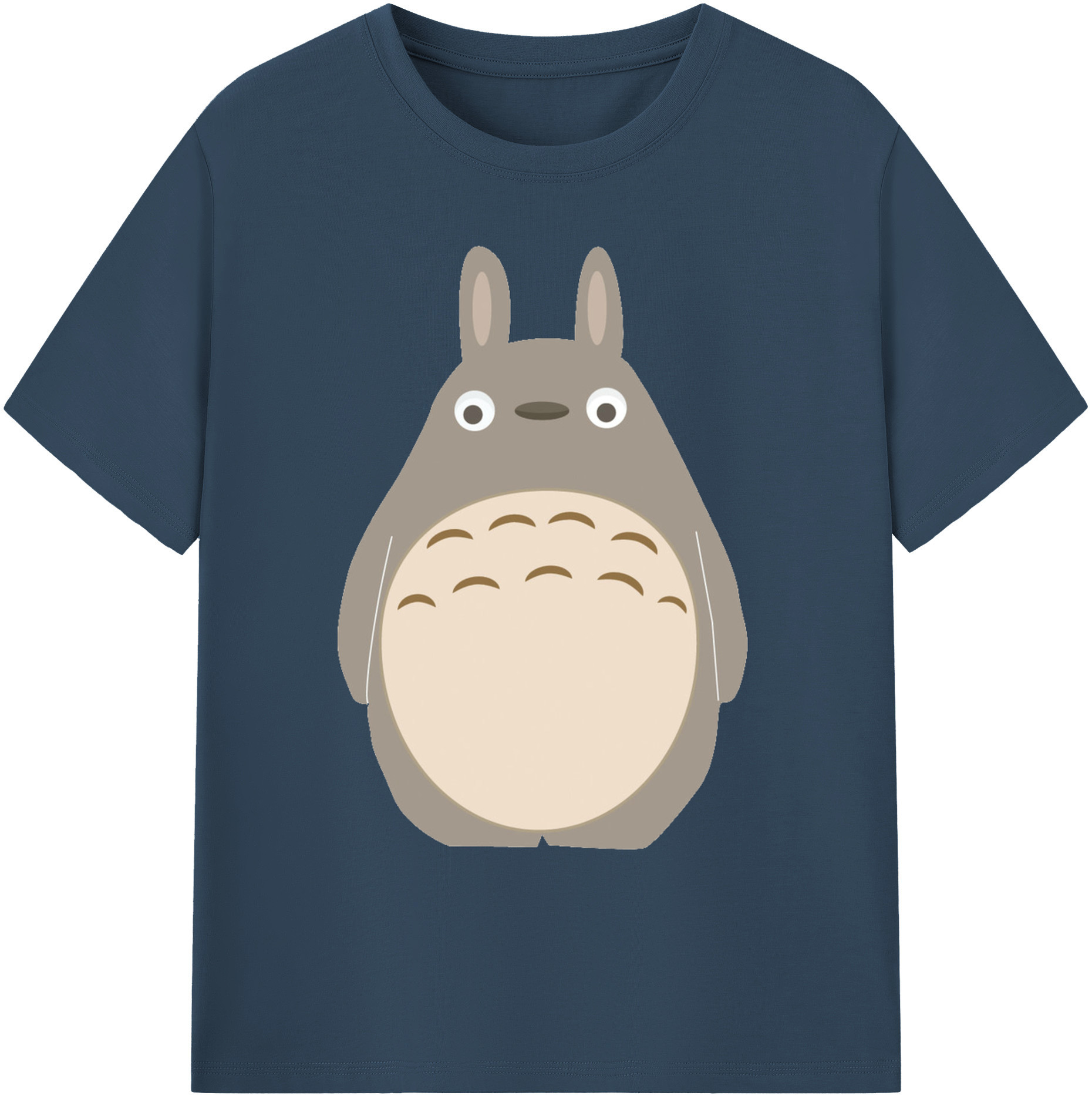 （画像用） となりのトトロ 草壁メイ 草壁サツキ My Neighbor Totoro Satsuki Kusakabe Mei Kusakabe 綿100％ メンズ半袖Tシャツ｜肌触りやわらか＆通気性