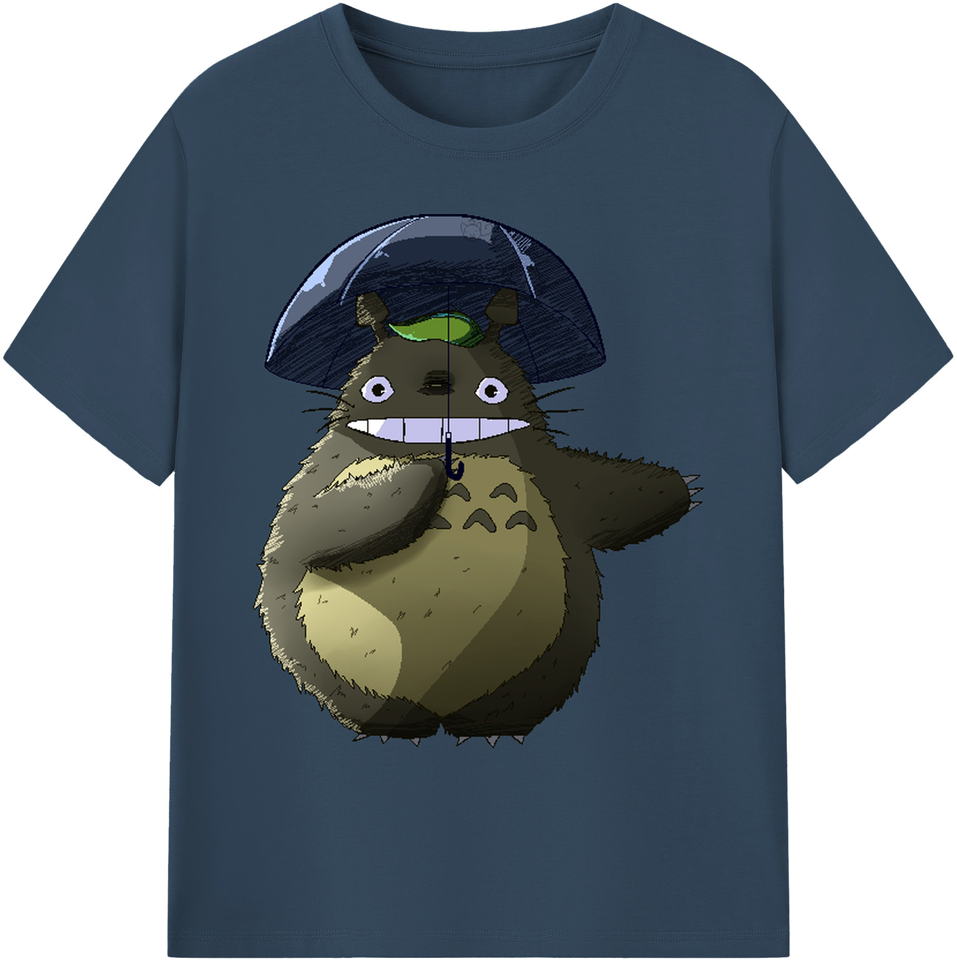 （画像用） となりのトトロ 草壁メイ 草壁サツキ My Neighbor Totoro Satsuki Kusakabe Mei Kusakabe 綿100％ メンズ半袖Tシャツ｜肌触りやわらか＆通気性