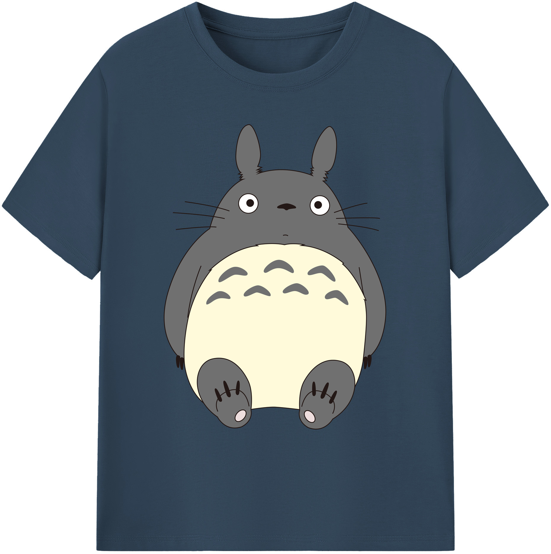 （画像用） となりのトトロ 草壁メイ 草壁サツキ My Neighbor Totoro Satsuki Kusakabe Mei Kusakabe 綿100％ メンズ半袖Tシャツ｜肌触りやわらか＆通気性