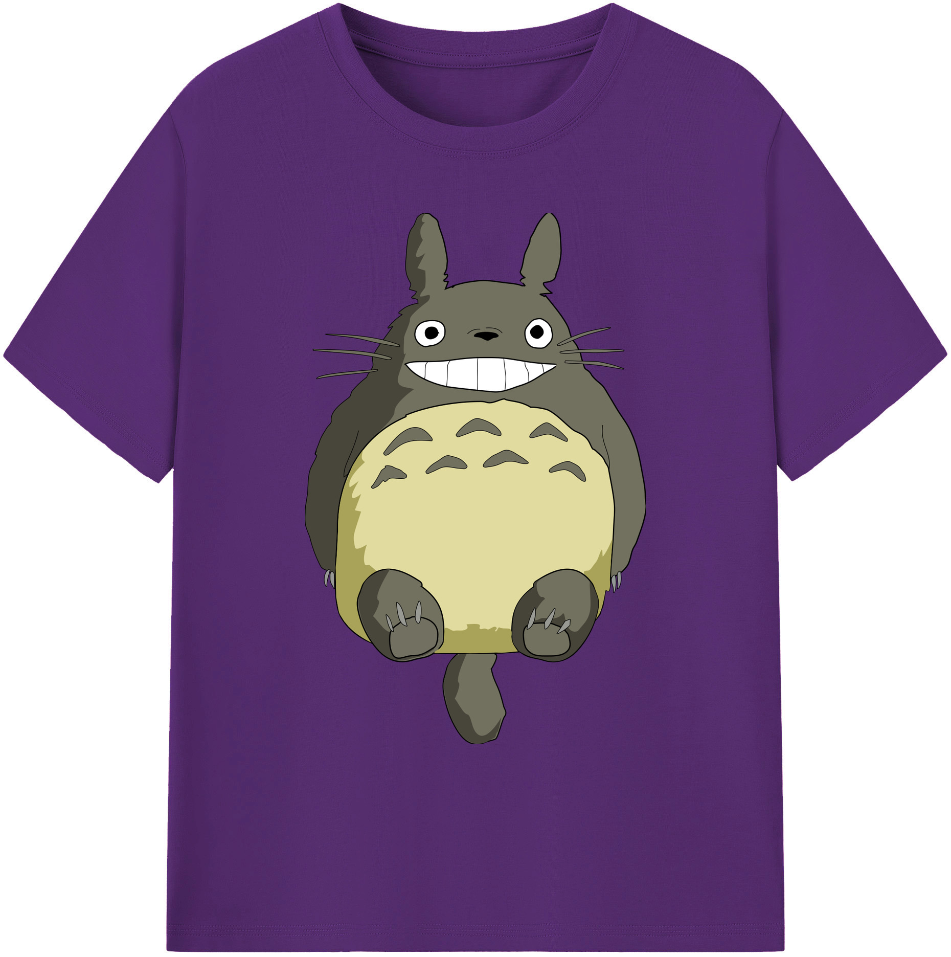 （画像用） となりのトトロ 草壁メイ 草壁サツキ My Neighbor Totoro Satsuki Kusakabe Mei Kusakabe 綿100％ メンズ半袖Tシャツ｜肌触りやわらか＆通気性