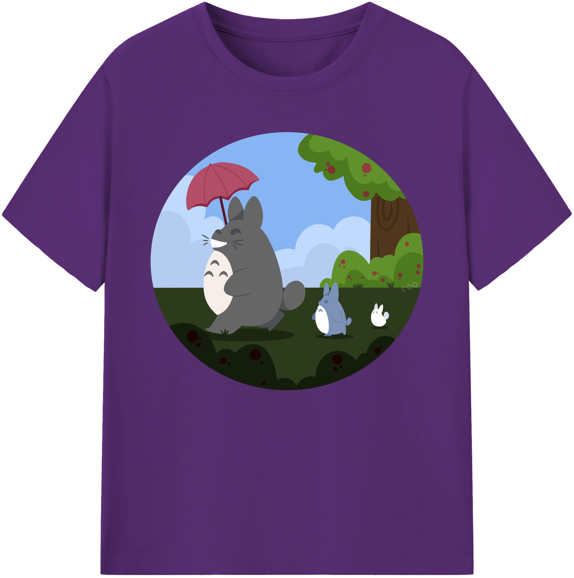 （画像用） となりのトトロ 草壁メイ 草壁サツキ My Neighbor Totoro Satsuki Kusakabe Mei Kusakabe 綿100％ メンズ半袖Tシャツ｜肌触りやわらか＆通気性