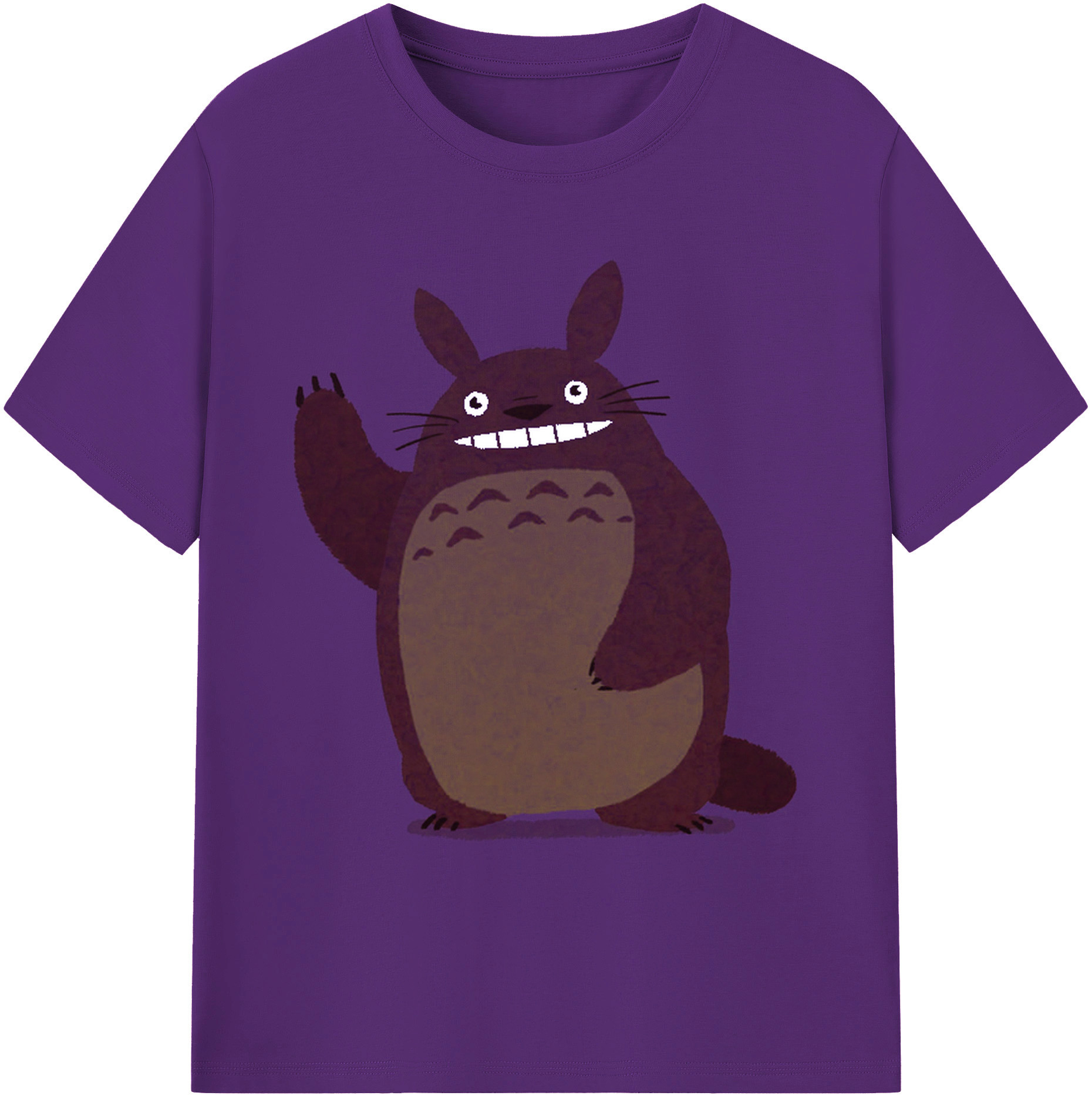 （画像用） となりのトトロ 草壁メイ 草壁サツキ My Neighbor Totoro Satsuki Kusakabe Mei Kusakabe 綿100％ メンズ半袖Tシャツ｜肌触りやわらか＆通気性