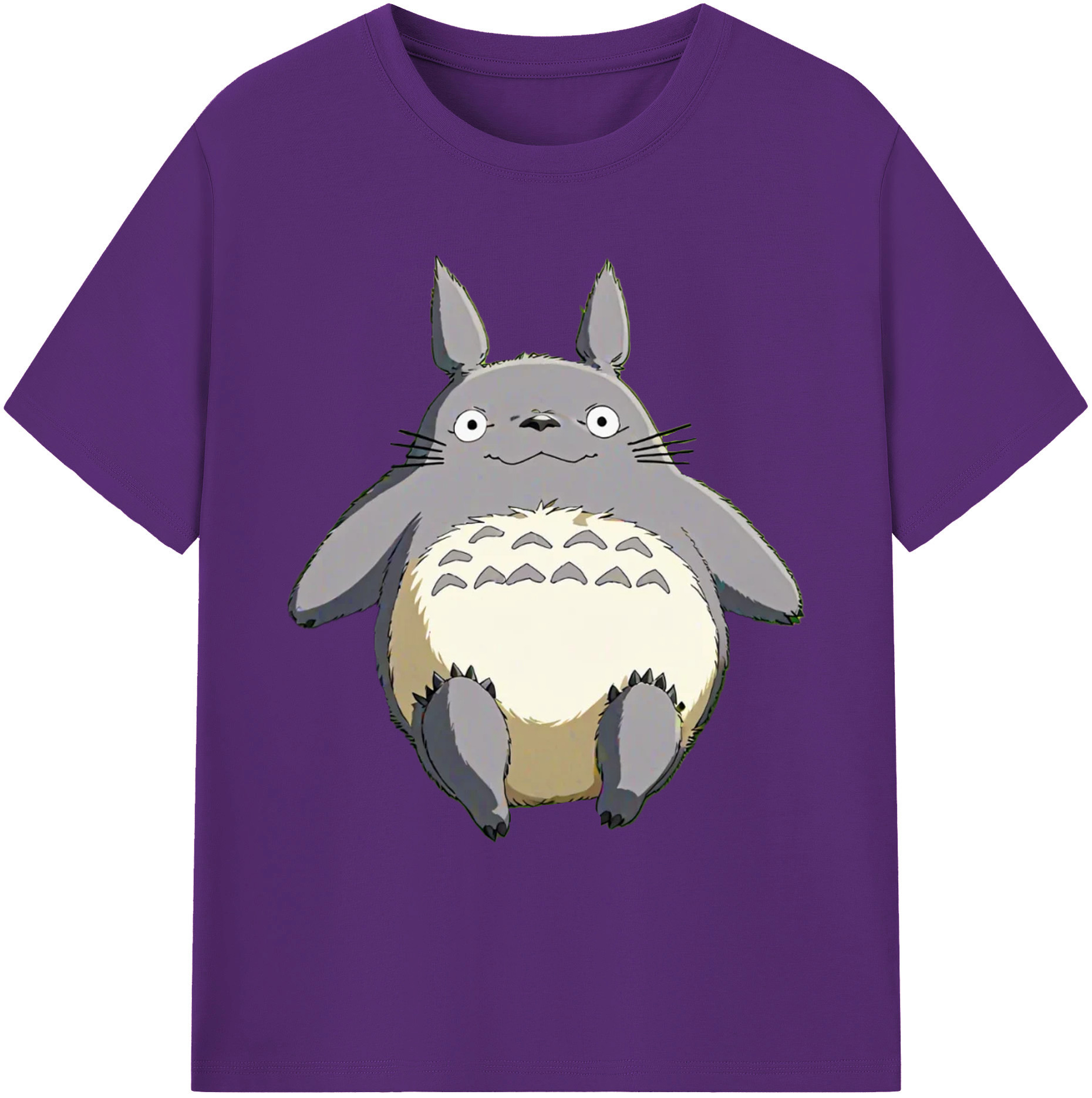 （画像用） となりのトトロ 草壁メイ 草壁サツキ My Neighbor Totoro Satsuki Kusakabe Mei Kusakabe 綿100％ メンズ半袖Tシャツ｜肌触りやわらか＆通気性