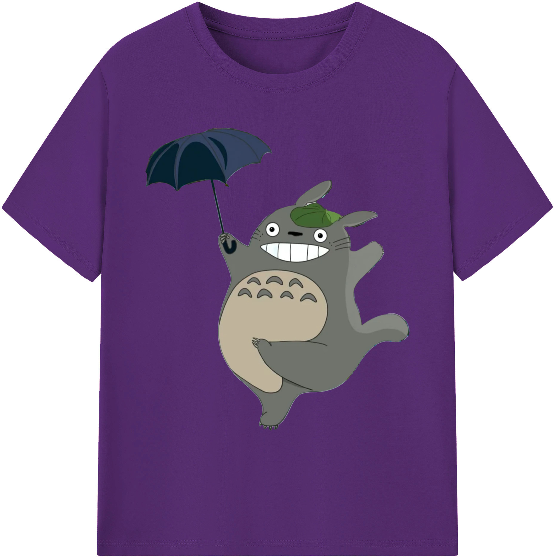 （画像用） となりのトトロ 草壁メイ 草壁サツキ My Neighbor Totoro Satsuki Kusakabe Mei Kusakabe 綿100％ メンズ半袖Tシャツ｜肌触りやわらか＆通気性
