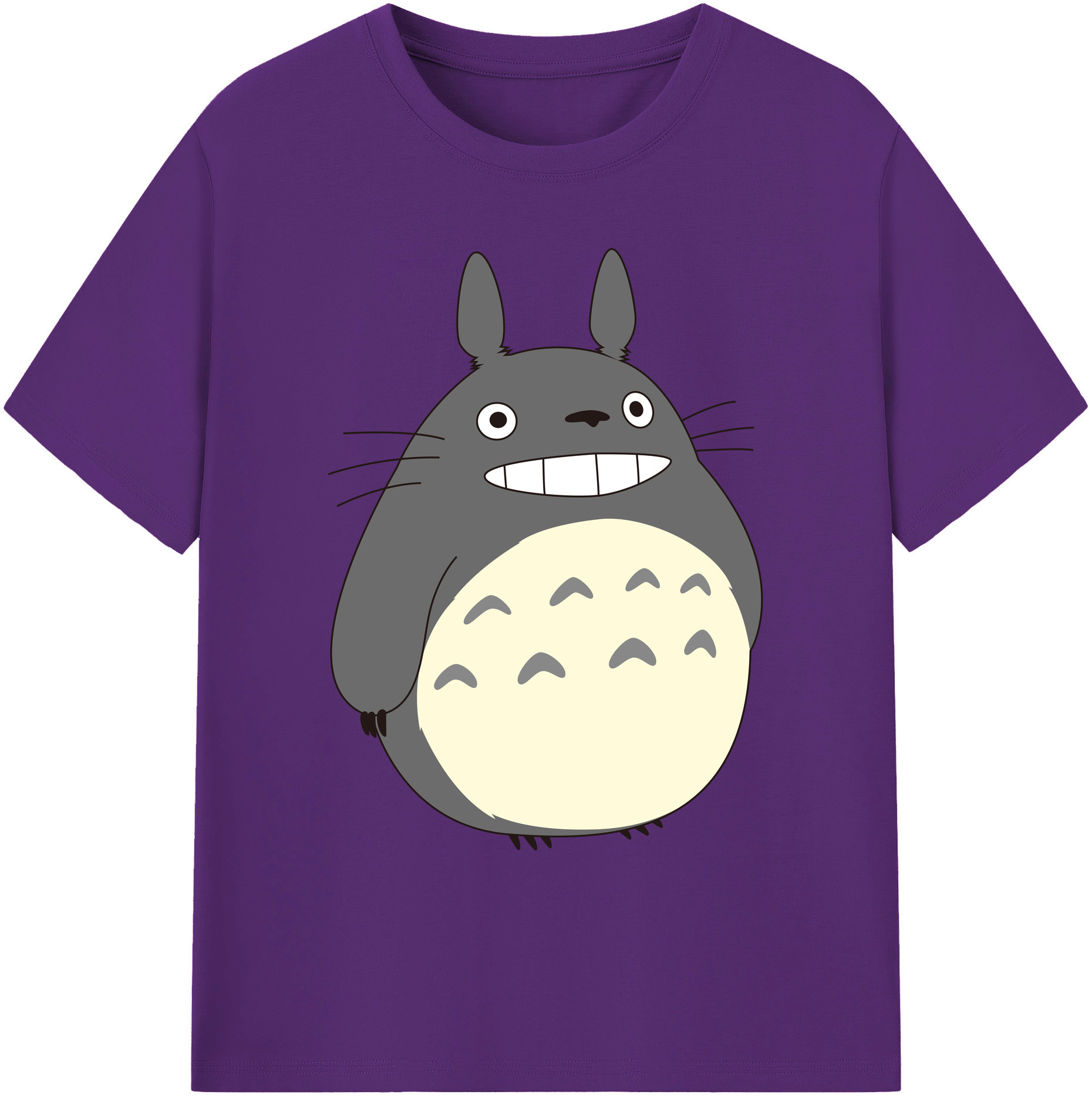 （画像用） となりのトトロ 草壁メイ 草壁サツキ My Neighbor Totoro Satsuki Kusakabe Mei Kusakabe 綿100％ メンズ半袖Tシャツ｜肌触りやわらか＆通気性