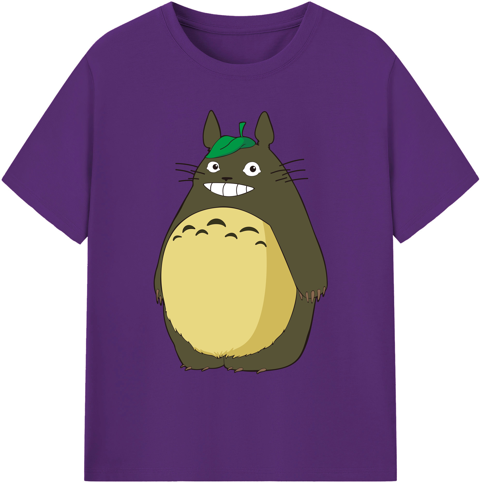 （画像用） となりのトトロ 草壁メイ 草壁サツキ My Neighbor Totoro Satsuki Kusakabe Mei Kusakabe 綿100％ メンズ半袖Tシャツ｜肌触りやわらか＆通気性