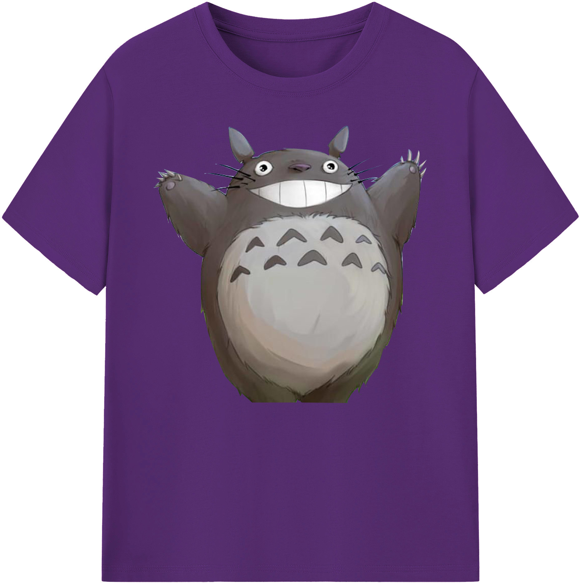 （画像用） となりのトトロ 草壁メイ 草壁サツキ My Neighbor Totoro Satsuki Kusakabe Mei Kusakabe 綿100％ メンズ半袖Tシャツ｜肌触りやわらか＆通気性