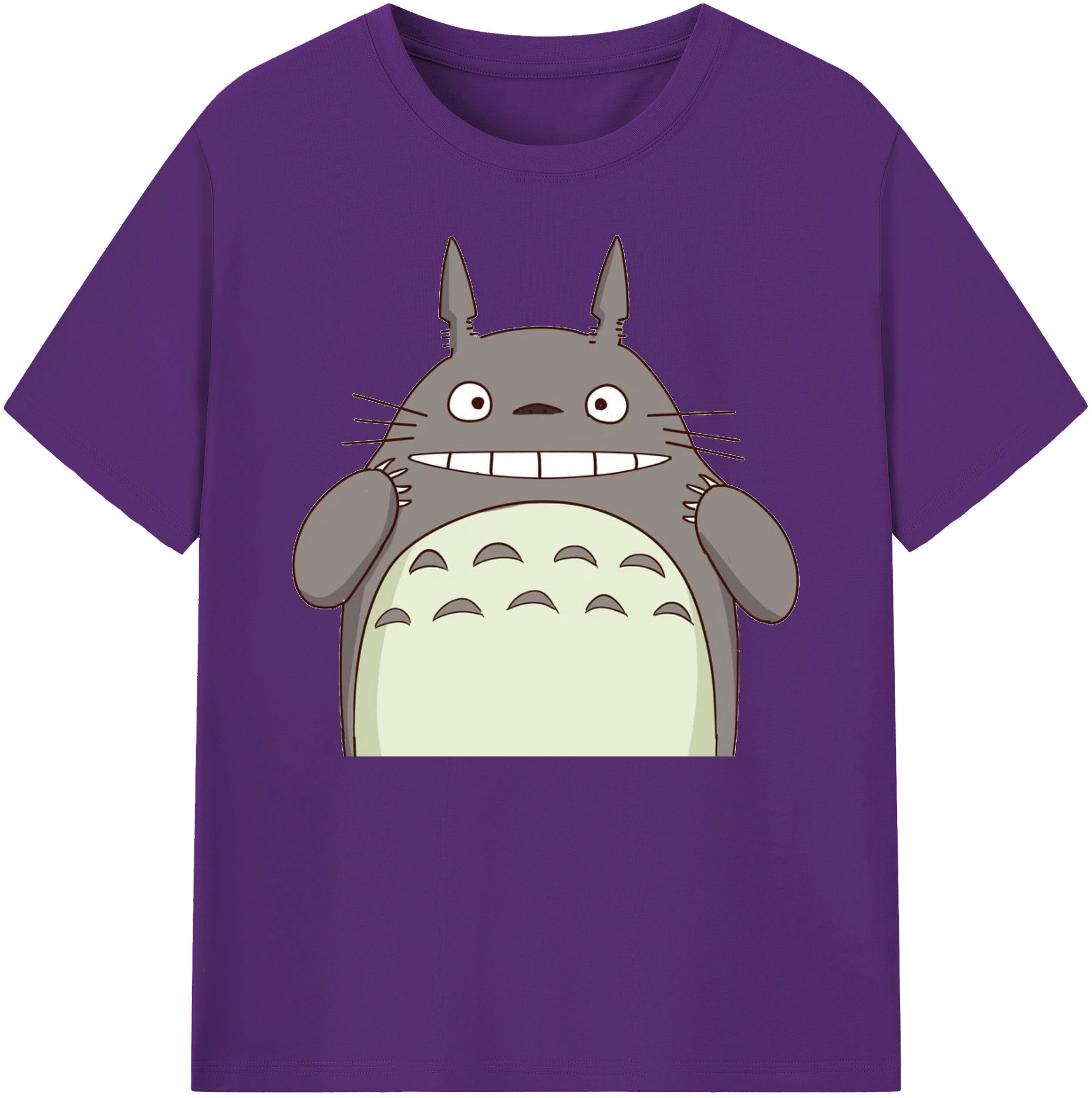 （画像用） となりのトトロ 草壁メイ 草壁サツキ My Neighbor Totoro Satsuki Kusakabe Mei Kusakabe 綿100％ メンズ半袖Tシャツ｜肌触りやわらか＆通気性