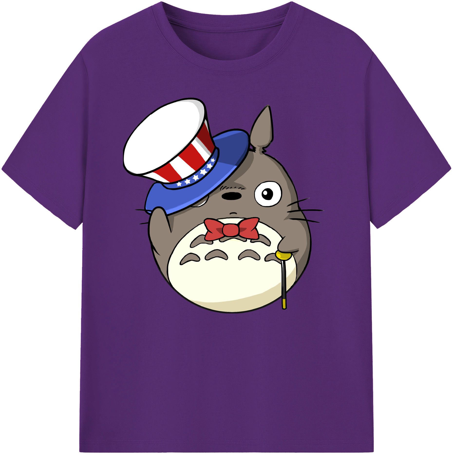 （画像用） となりのトトロ 草壁メイ 草壁サツキ My Neighbor Totoro Satsuki Kusakabe Mei Kusakabe 綿100％ メンズ半袖Tシャツ｜肌触りやわらか＆通気性