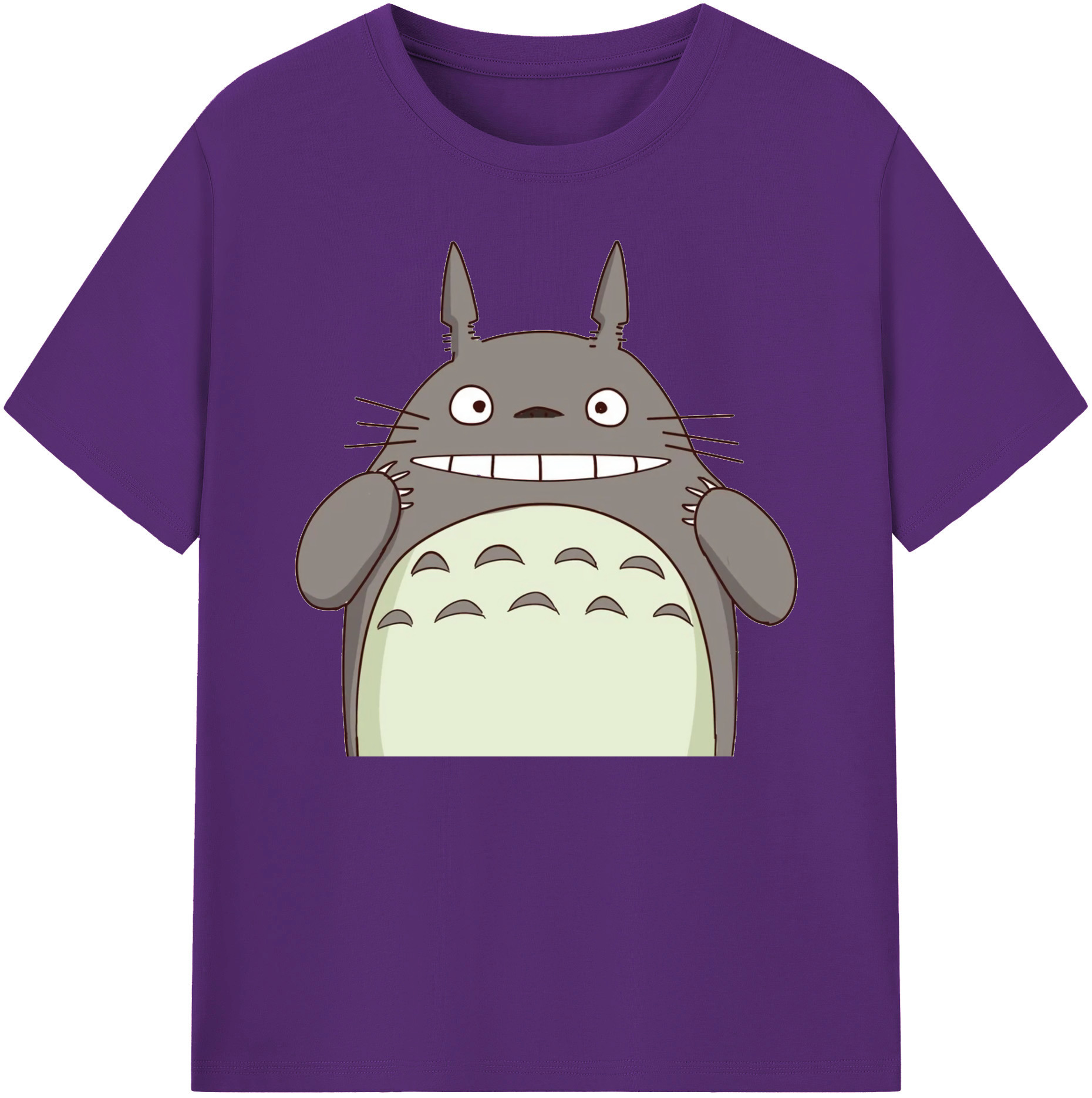 （画像用） となりのトトロ 草壁メイ 草壁サツキ My Neighbor Totoro Satsuki Kusakabe Mei Kusakabe 綿100％ メンズ半袖Tシャツ｜肌触りやわらか＆通気性