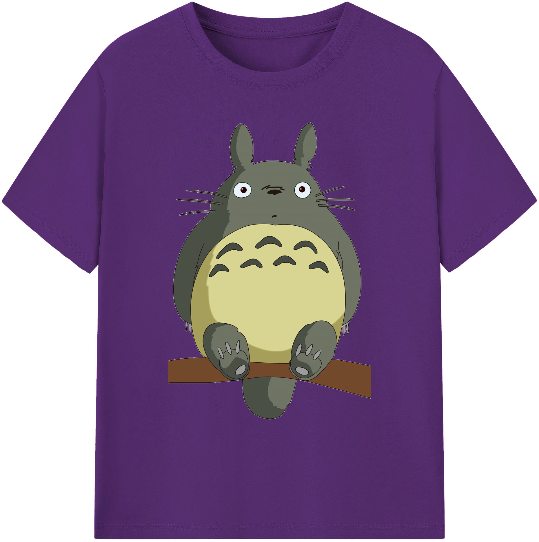 （画像用） となりのトトロ 草壁メイ 草壁サツキ My Neighbor Totoro Satsuki Kusakabe Mei Kusakabe 綿100％ メンズ半袖Tシャツ｜肌触りやわらか＆通気性
