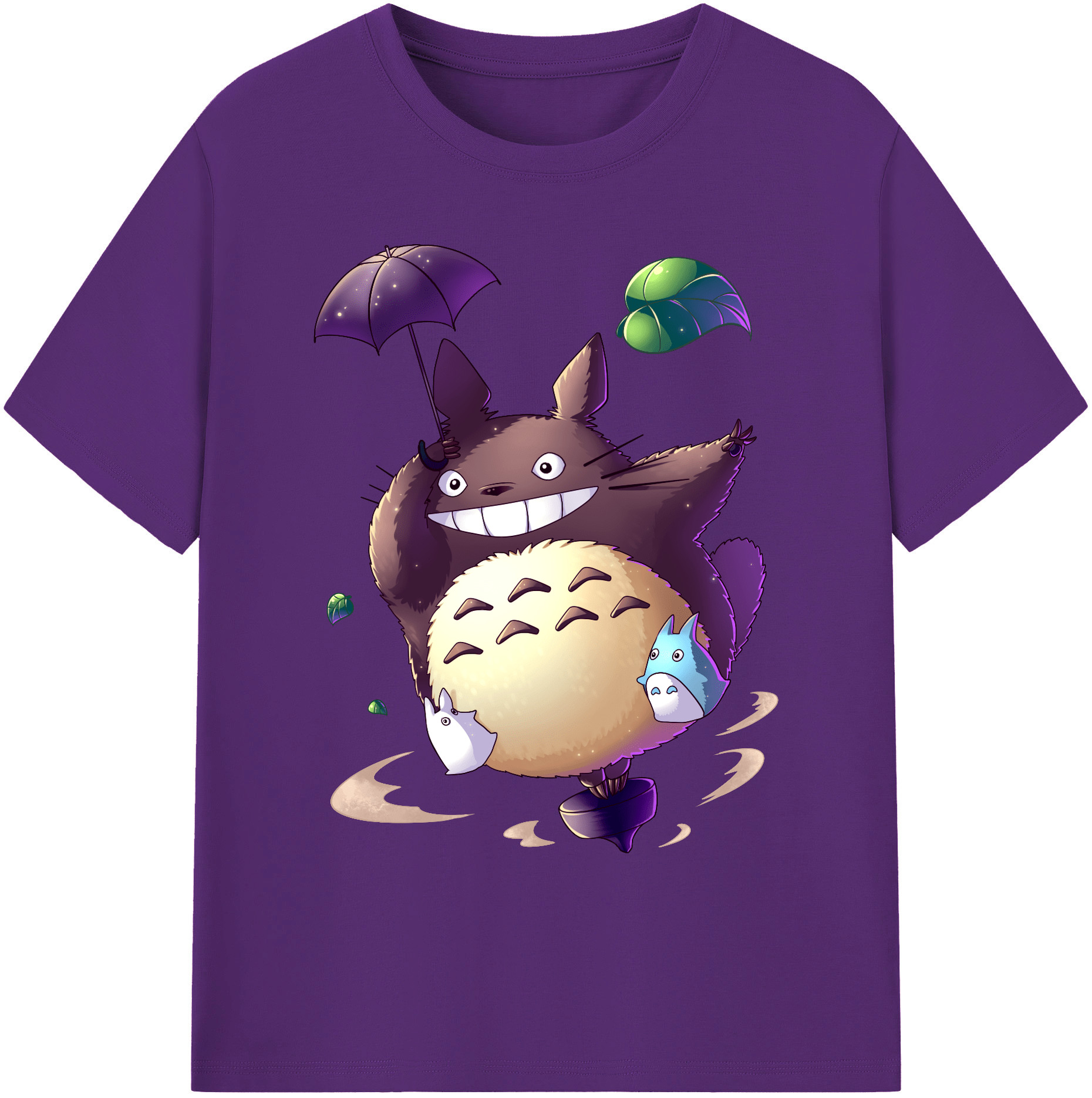 （画像用） となりのトトロ 草壁メイ 草壁サツキ My Neighbor Totoro Satsuki Kusakabe Mei Kusakabe 綿100％ メンズ半袖Tシャツ｜肌触りやわらか＆通気性