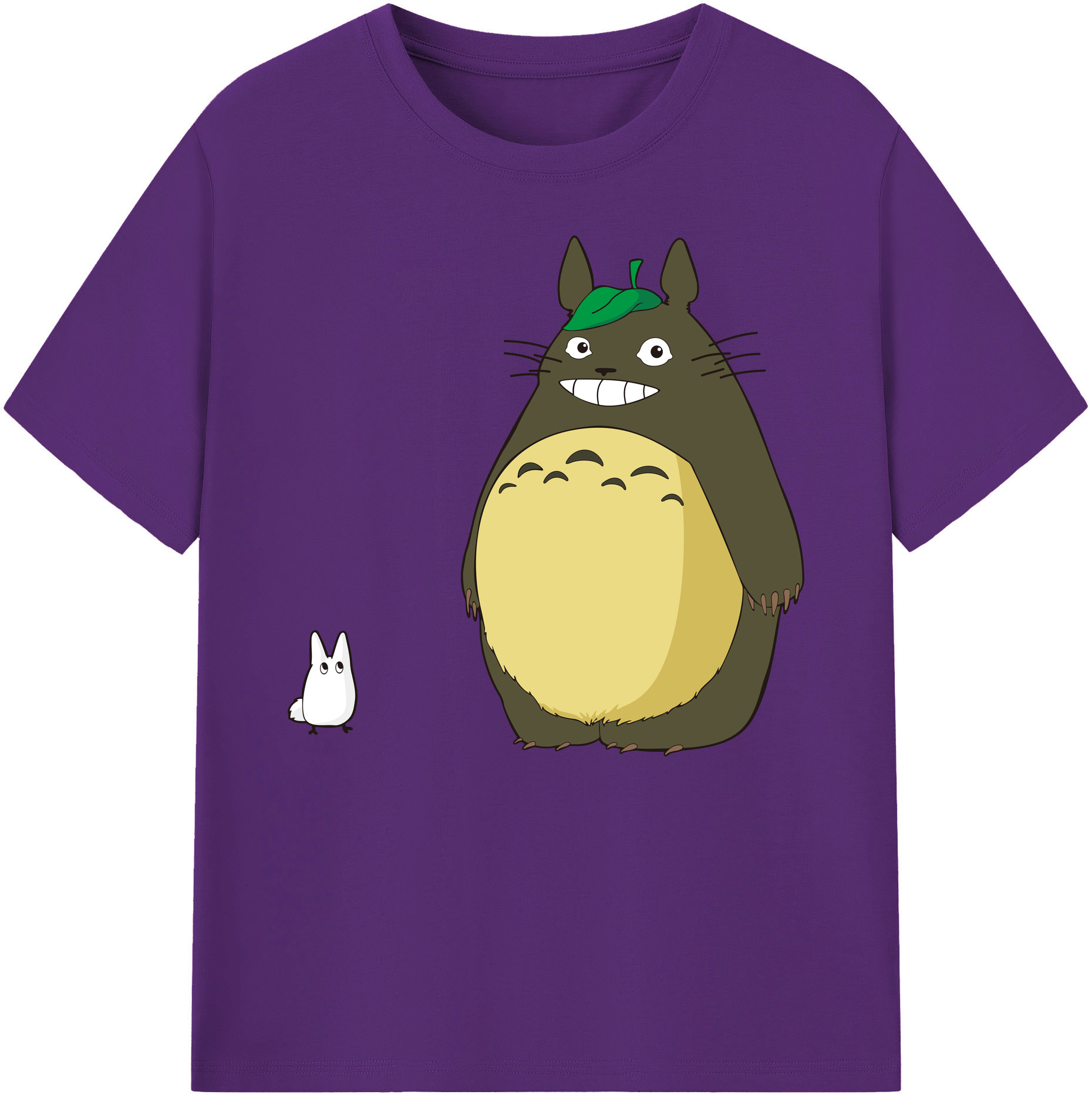 （画像用） となりのトトロ 草壁メイ 草壁サツキ My Neighbor Totoro Satsuki Kusakabe Mei Kusakabe 綿100％ メンズ半袖Tシャツ｜肌触りやわらか＆通気性