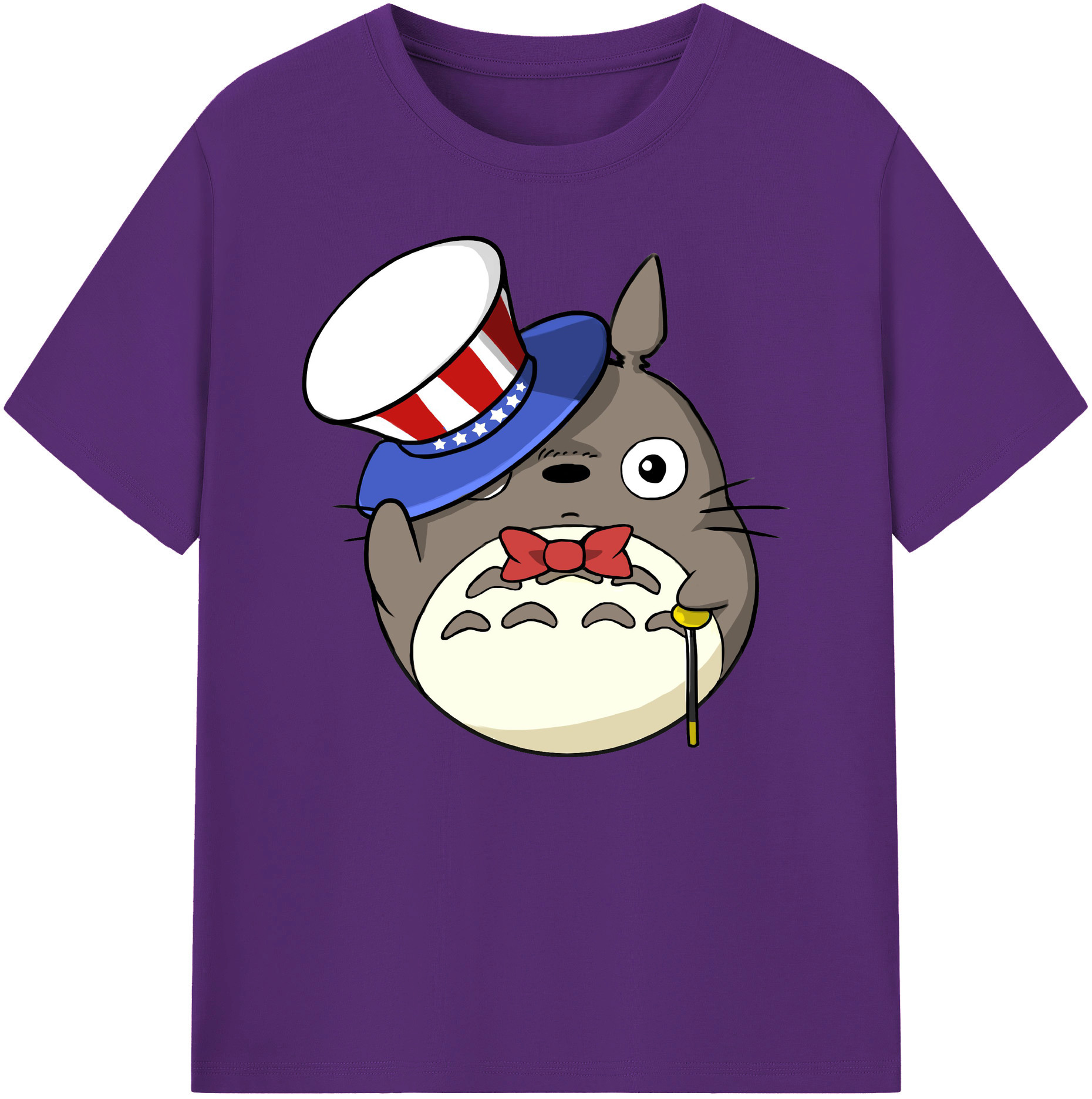 （画像用） となりのトトロ 草壁メイ 草壁サツキ My Neighbor Totoro Satsuki Kusakabe Mei Kusakabe 綿100％ メンズ半袖Tシャツ｜肌触りやわらか＆通気性