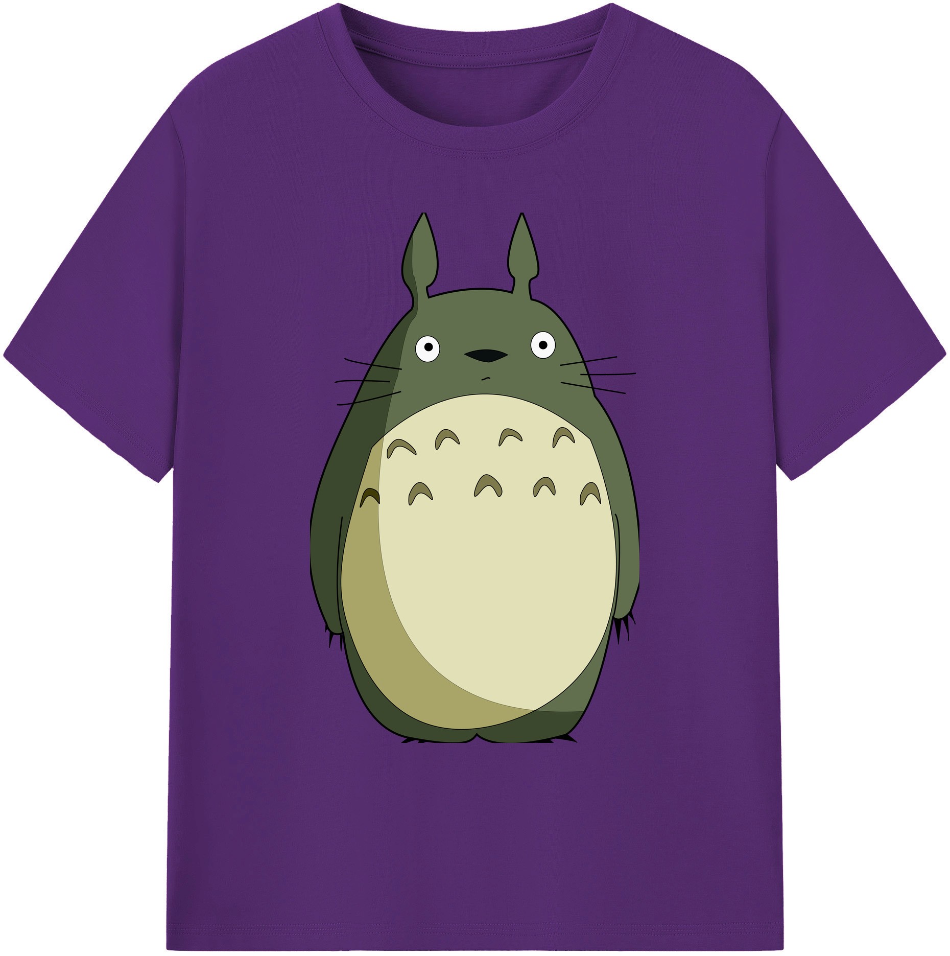（画像用） となりのトトロ 草壁メイ 草壁サツキ My Neighbor Totoro Satsuki Kusakabe Mei Kusakabe 綿100％ メンズ半袖Tシャツ｜肌触りやわらか＆通気性