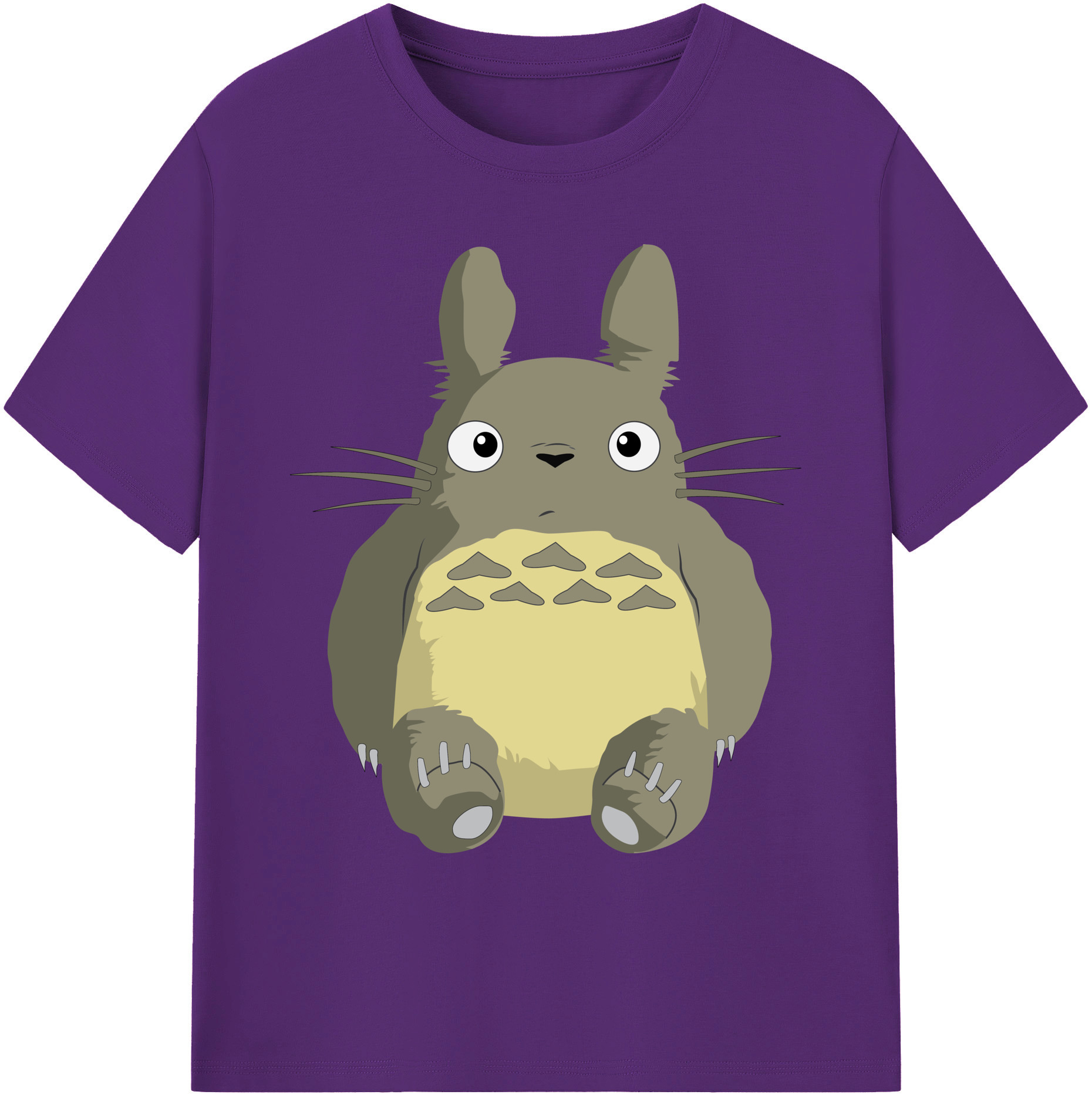 （画像用） となりのトトロ 草壁メイ 草壁サツキ My Neighbor Totoro Satsuki Kusakabe Mei Kusakabe 綿100％ メンズ半袖Tシャツ｜肌触りやわらか＆通気性
