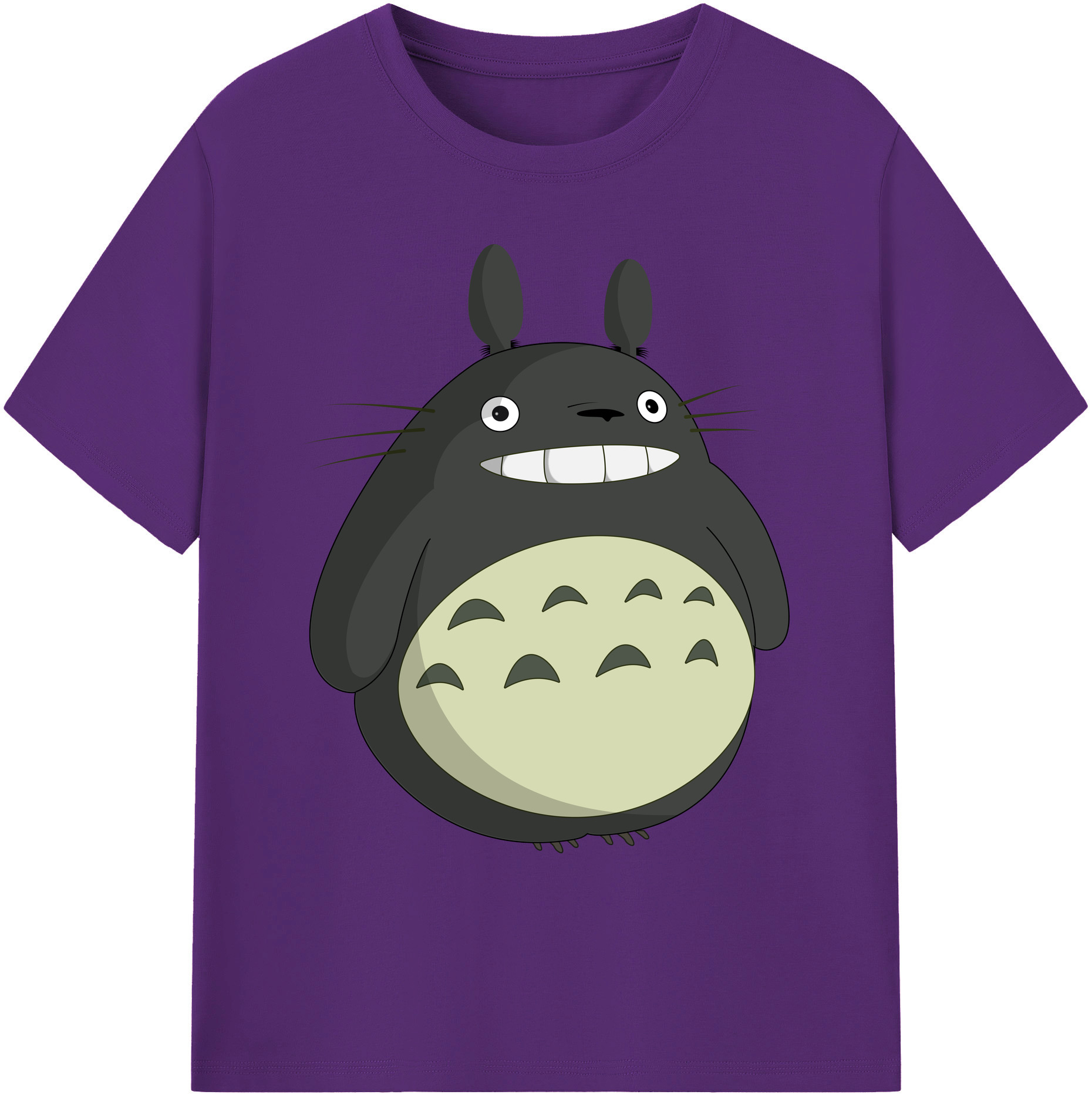 （画像用） となりのトトロ 草壁メイ 草壁サツキ My Neighbor Totoro Satsuki Kusakabe Mei Kusakabe 綿100％ メンズ半袖Tシャツ｜肌触りやわらか＆通気性