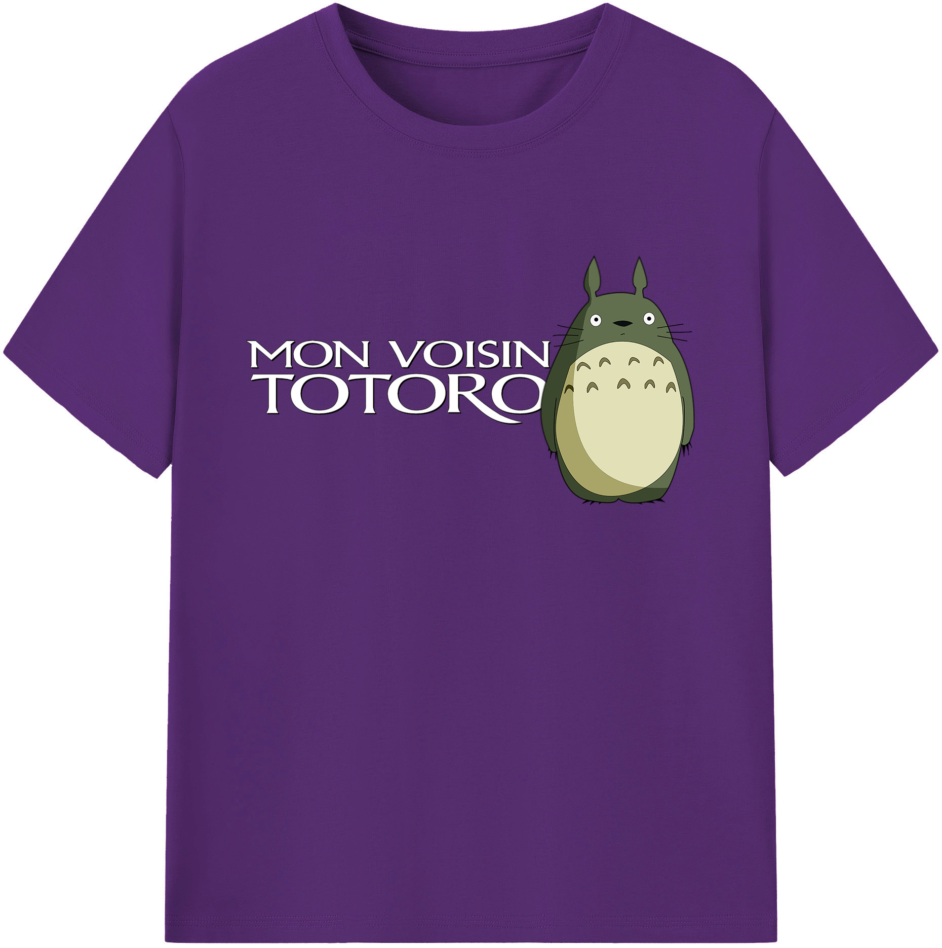 （画像用） となりのトトロ 草壁メイ 草壁サツキ My Neighbor Totoro Satsuki Kusakabe Mei Kusakabe 綿100％ メンズ半袖Tシャツ｜肌触りやわらか＆通気性