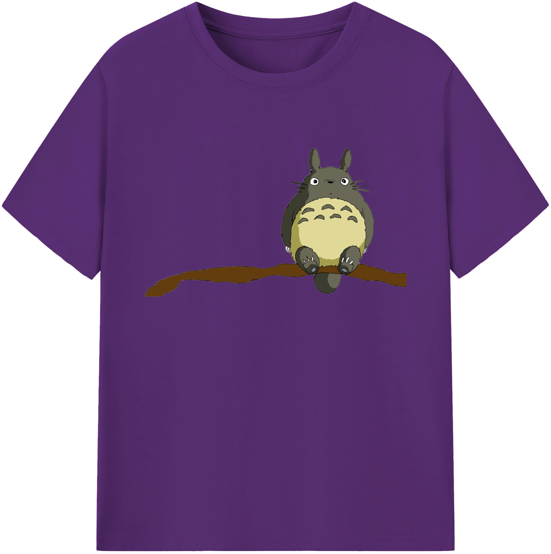 （画像用） となりのトトロ 草壁メイ 草壁サツキ My Neighbor Totoro Satsuki Kusakabe Mei Kusakabe 綿100％ メンズ半袖Tシャツ｜肌触りやわらか＆通気性