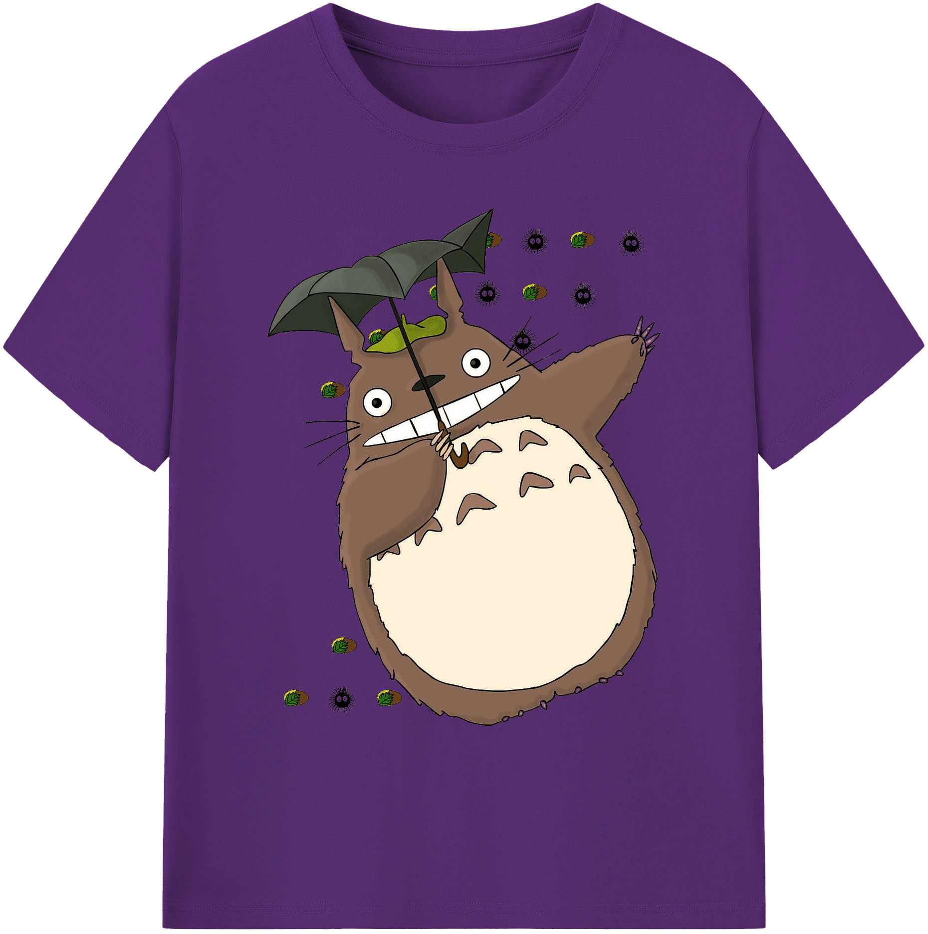 （画像用） となりのトトロ 草壁メイ 草壁サツキ My Neighbor Totoro Satsuki Kusakabe Mei Kusakabe 綿100％ メンズ半袖Tシャツ｜肌触りやわらか＆通気性