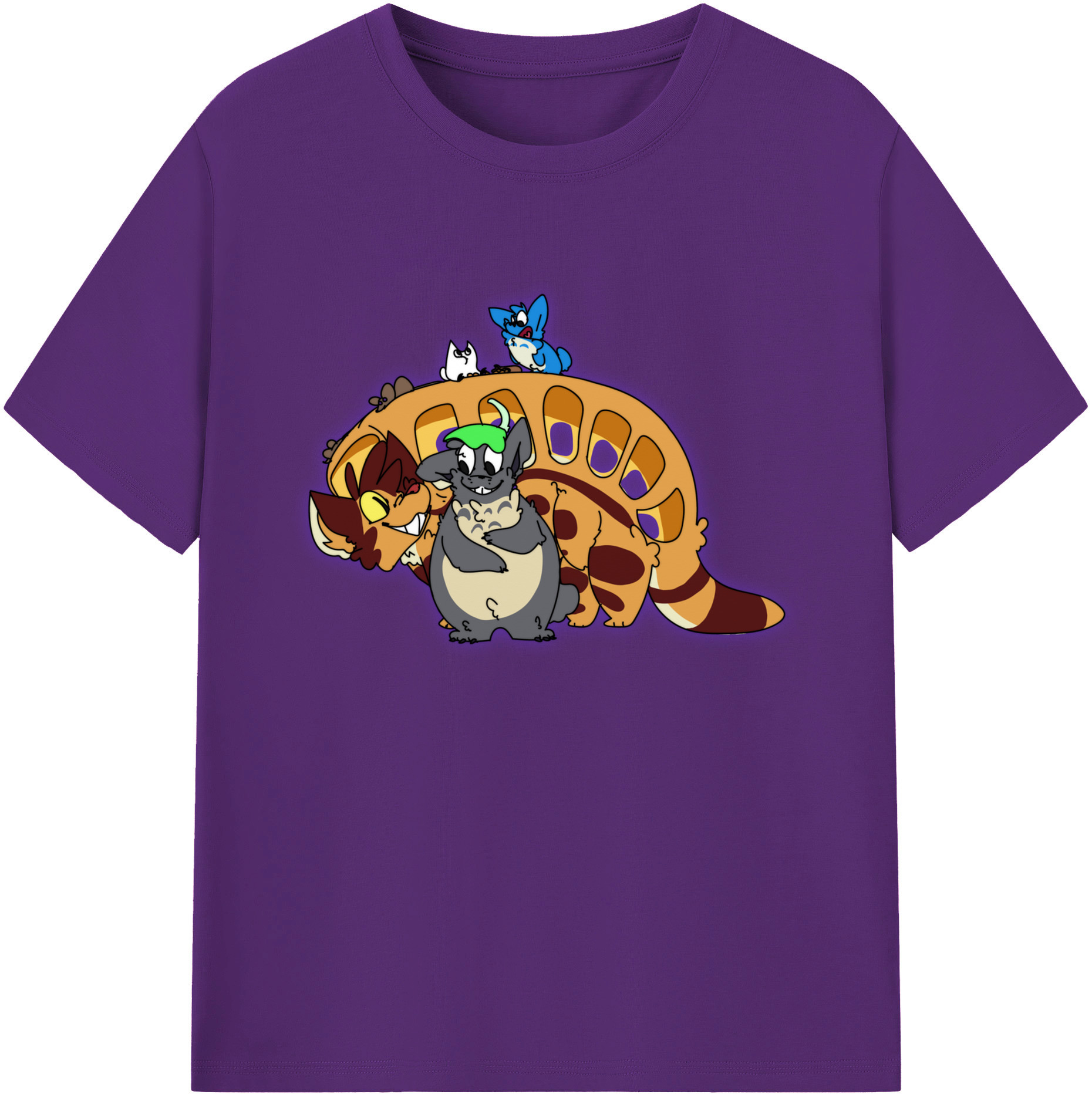 （画像用） となりのトトロ 草壁メイ 草壁サツキ My Neighbor Totoro Satsuki Kusakabe Mei Kusakabe 綿100％ メンズ半袖Tシャツ｜肌触りやわらか＆通気性