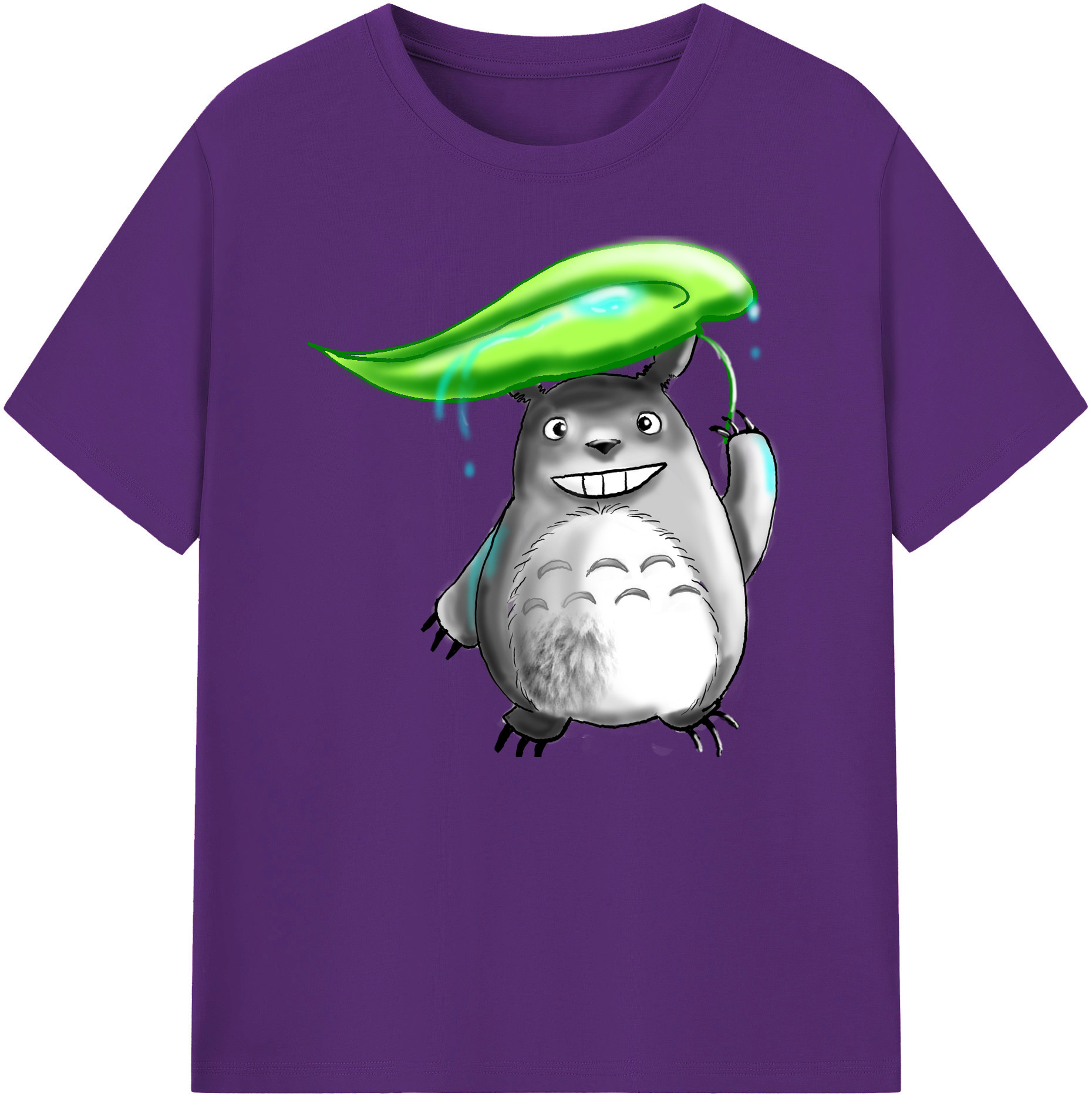 （画像用） となりのトトロ 草壁メイ 草壁サツキ My Neighbor Totoro Satsuki Kusakabe Mei Kusakabe 綿100％ メンズ半袖Tシャツ｜肌触りやわらか＆通気性