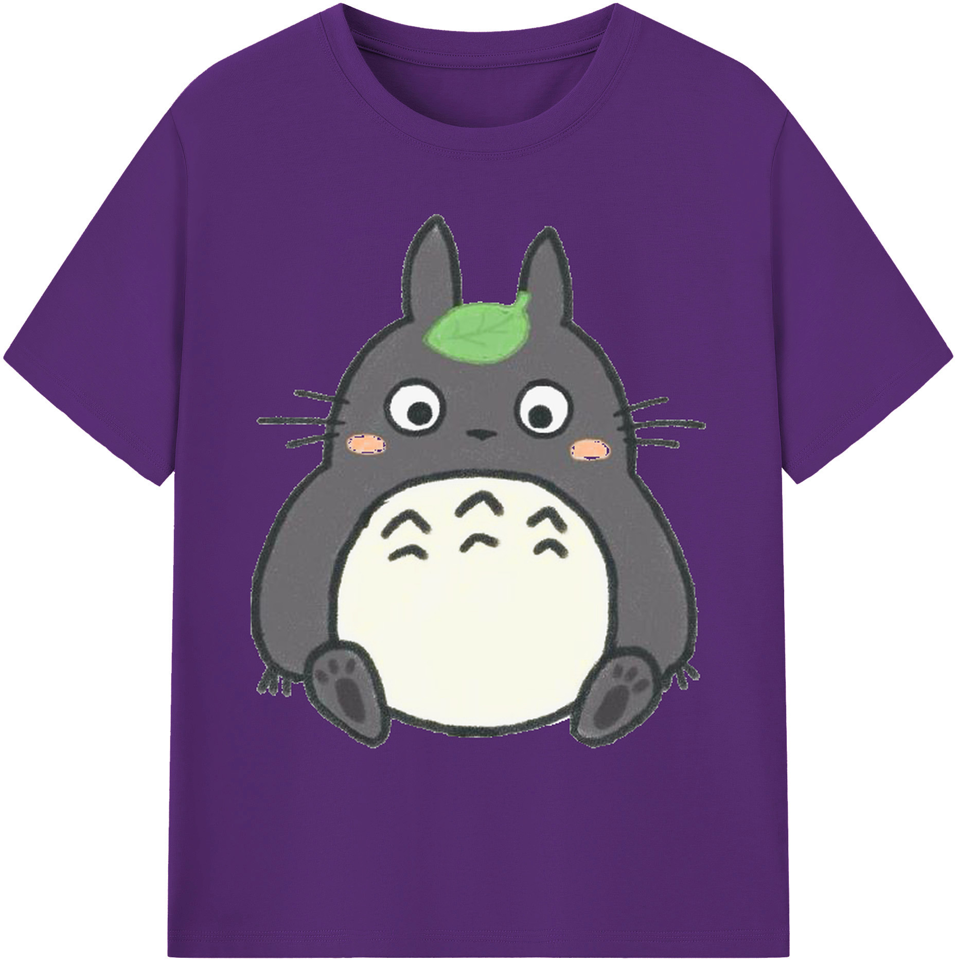 （画像用） となりのトトロ 草壁メイ 草壁サツキ My Neighbor Totoro Satsuki Kusakabe Mei Kusakabe 綿100％ メンズ半袖Tシャツ｜肌触りやわらか＆通気性