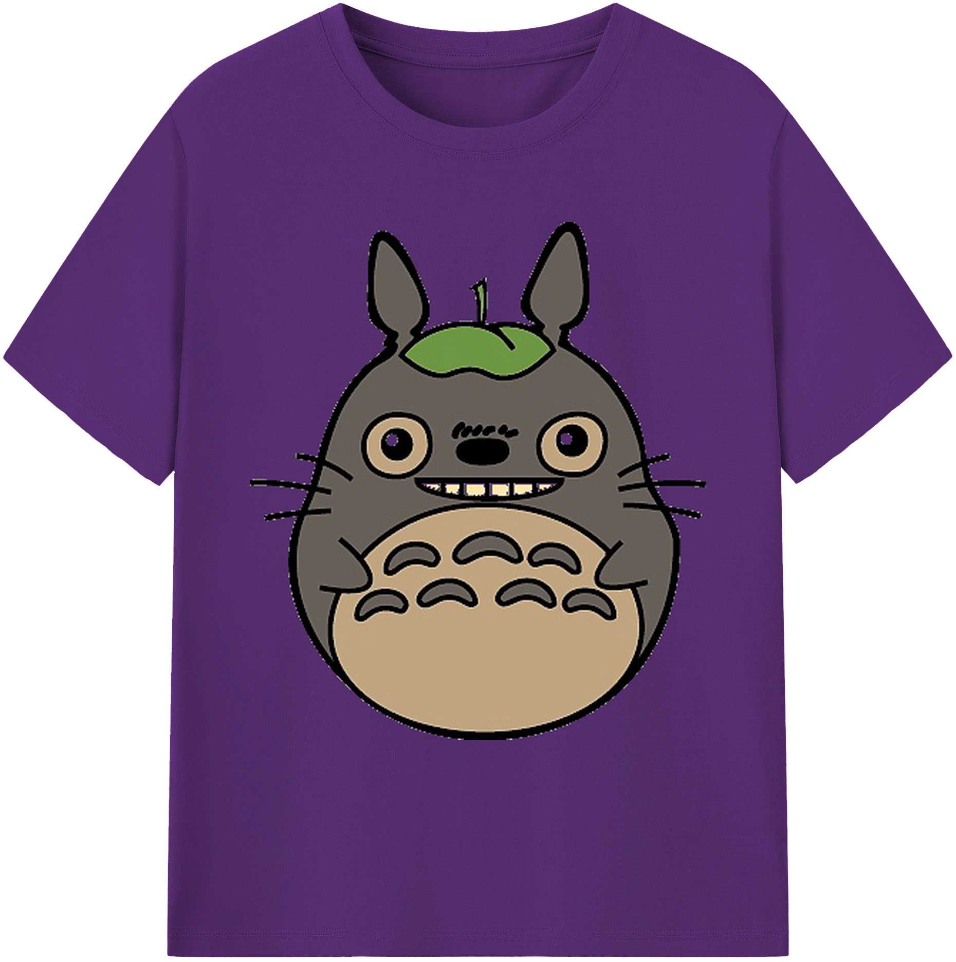 （画像用） となりのトトロ 草壁メイ 草壁サツキ My Neighbor Totoro Satsuki Kusakabe Mei Kusakabe 綿100％ メンズ半袖Tシャツ｜肌触りやわらか＆通気性