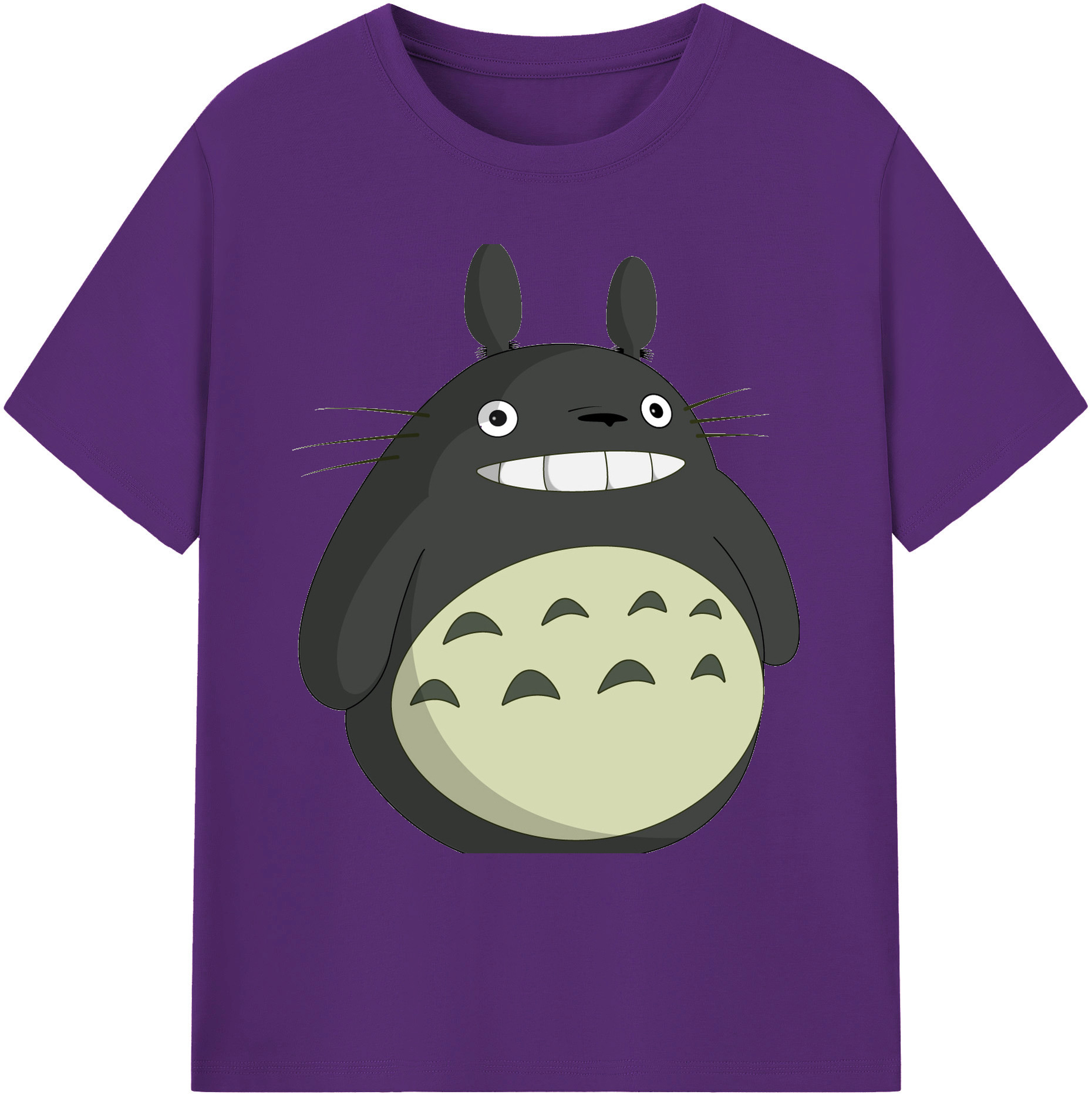 （画像用） となりのトトロ 草壁メイ 草壁サツキ My Neighbor Totoro Satsuki Kusakabe Mei Kusakabe 綿100％ メンズ半袖Tシャツ｜肌触りやわらか＆通気性