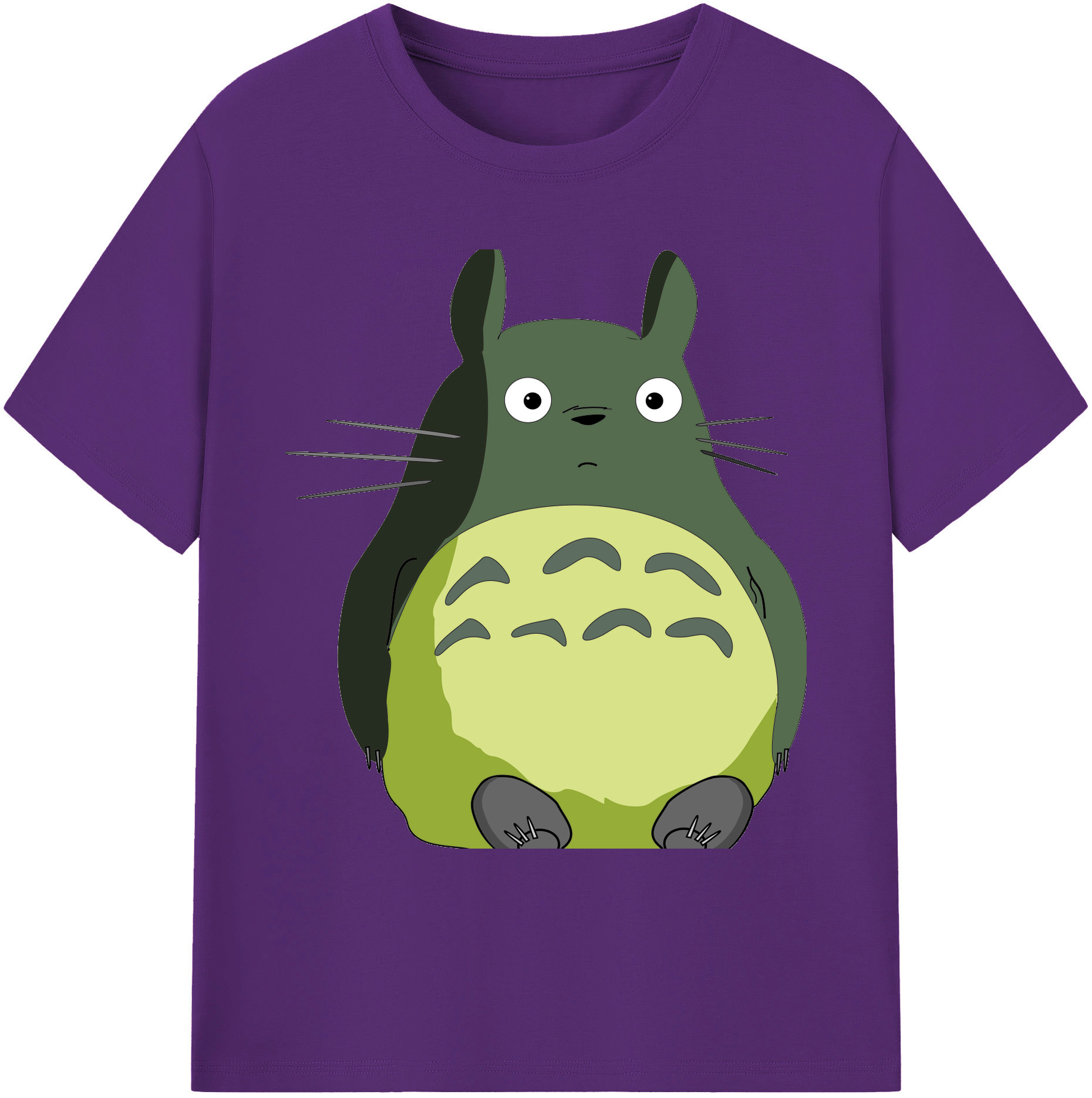 （画像用） となりのトトロ 草壁メイ 草壁サツキ My Neighbor Totoro Satsuki Kusakabe Mei Kusakabe 綿100％ メンズ半袖Tシャツ｜肌触りやわらか＆通気性