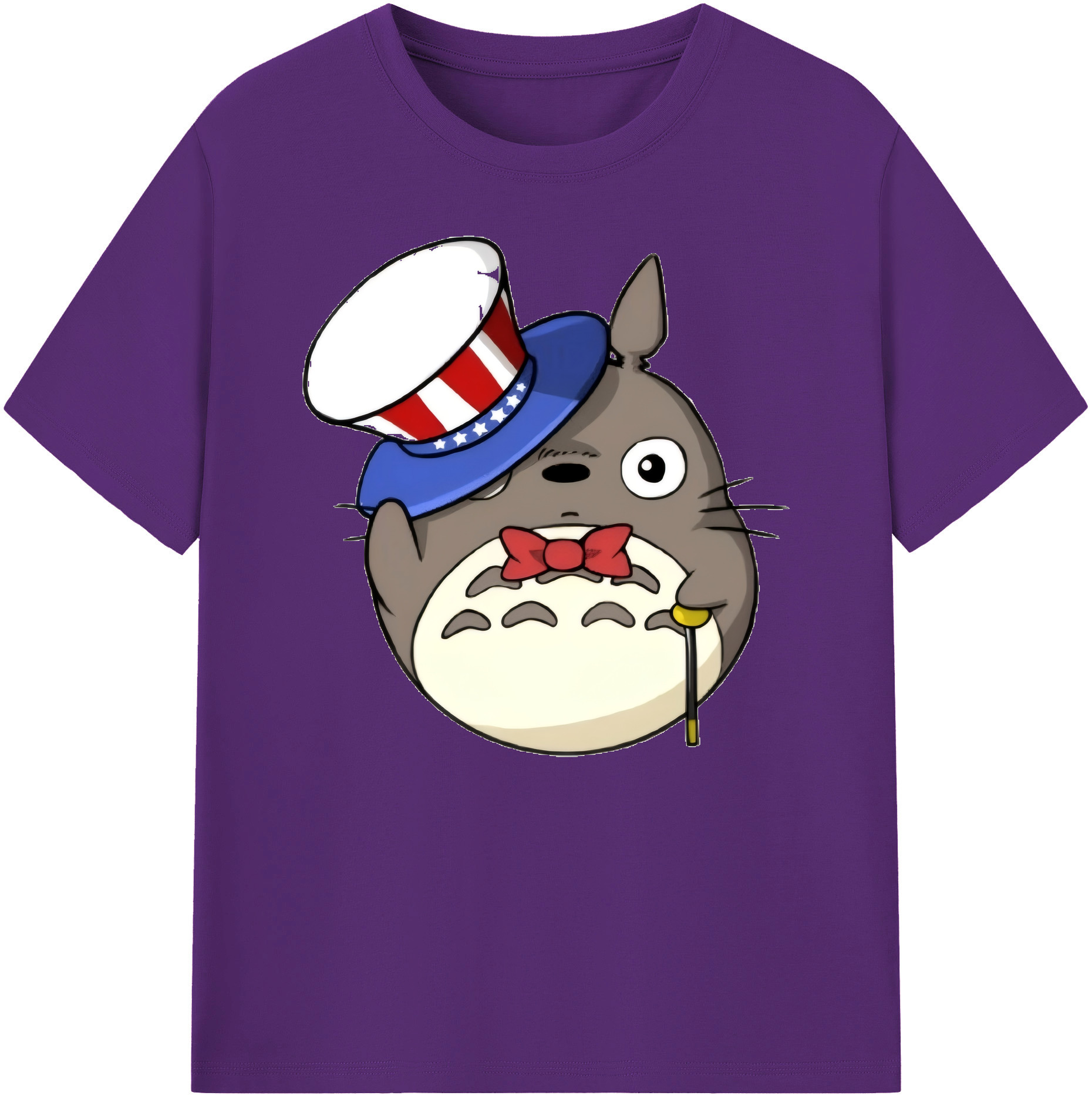 （画像用） となりのトトロ 草壁メイ 草壁サツキ My Neighbor Totoro Satsuki Kusakabe Mei Kusakabe 綿100％ メンズ半袖Tシャツ｜肌触りやわらか＆通気性
