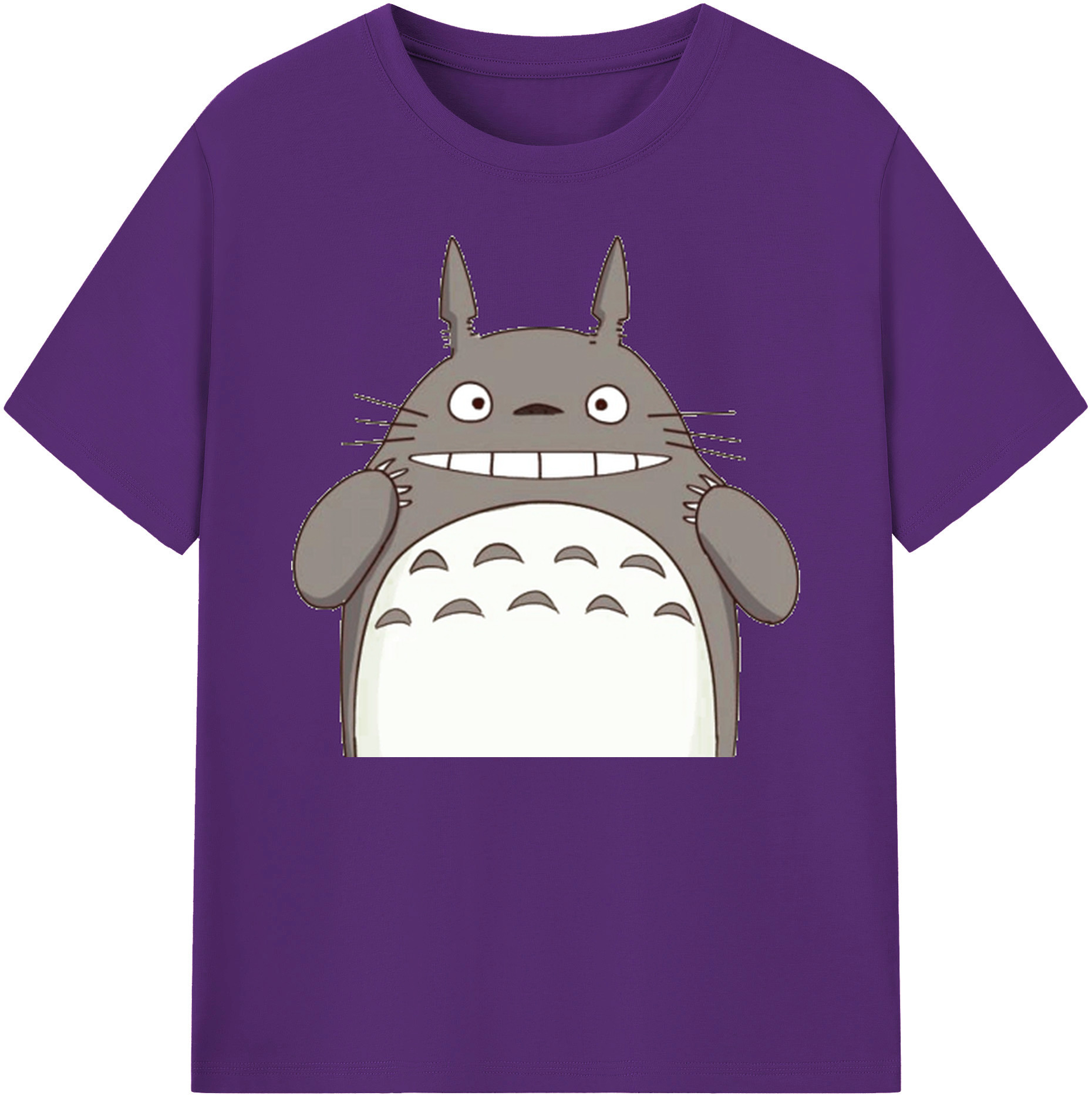 （画像用） となりのトトロ 草壁メイ 草壁サツキ My Neighbor Totoro Satsuki Kusakabe Mei Kusakabe 綿100％ メンズ半袖Tシャツ｜肌触りやわらか＆通気性