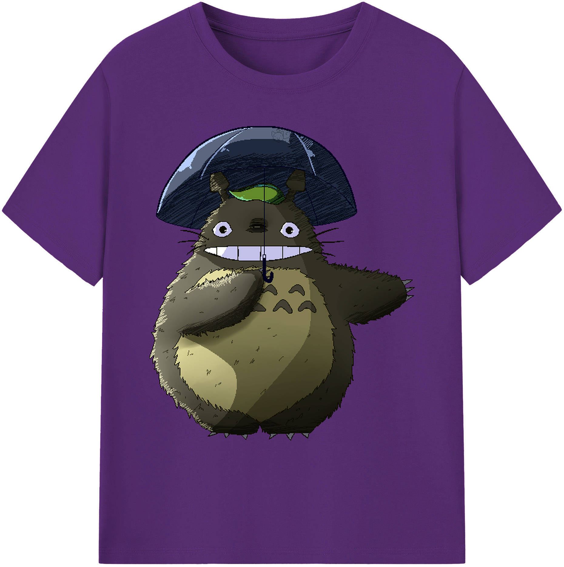 （画像用） となりのトトロ 草壁メイ 草壁サツキ My Neighbor Totoro Satsuki Kusakabe Mei Kusakabe 綿100％ メンズ半袖Tシャツ｜肌触りやわらか＆通気性