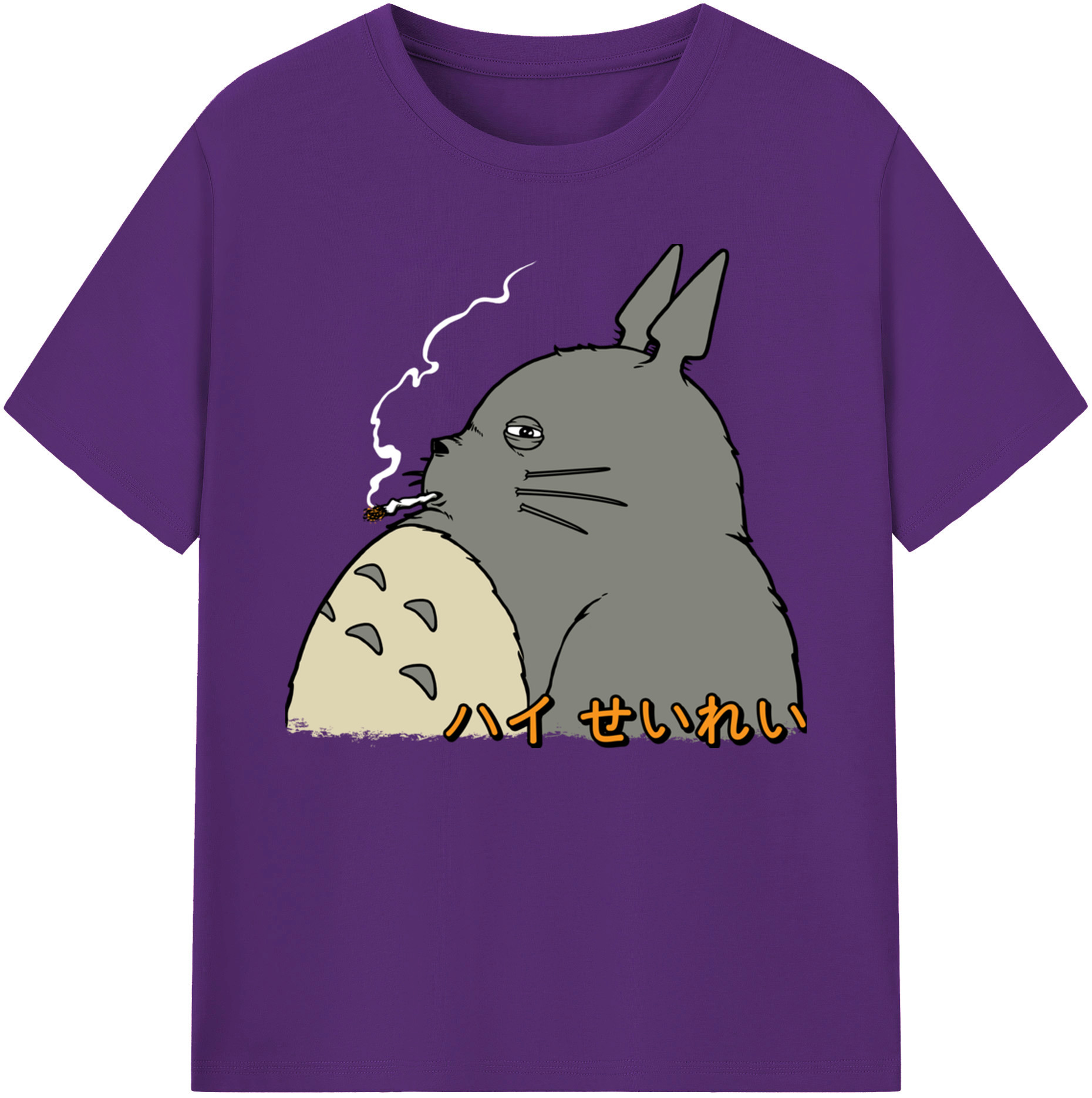 （画像用） となりのトトロ 草壁メイ 草壁サツキ My Neighbor Totoro Satsuki Kusakabe Mei Kusakabe 綿100％ メンズ半袖Tシャツ｜肌触りやわらか＆通気性