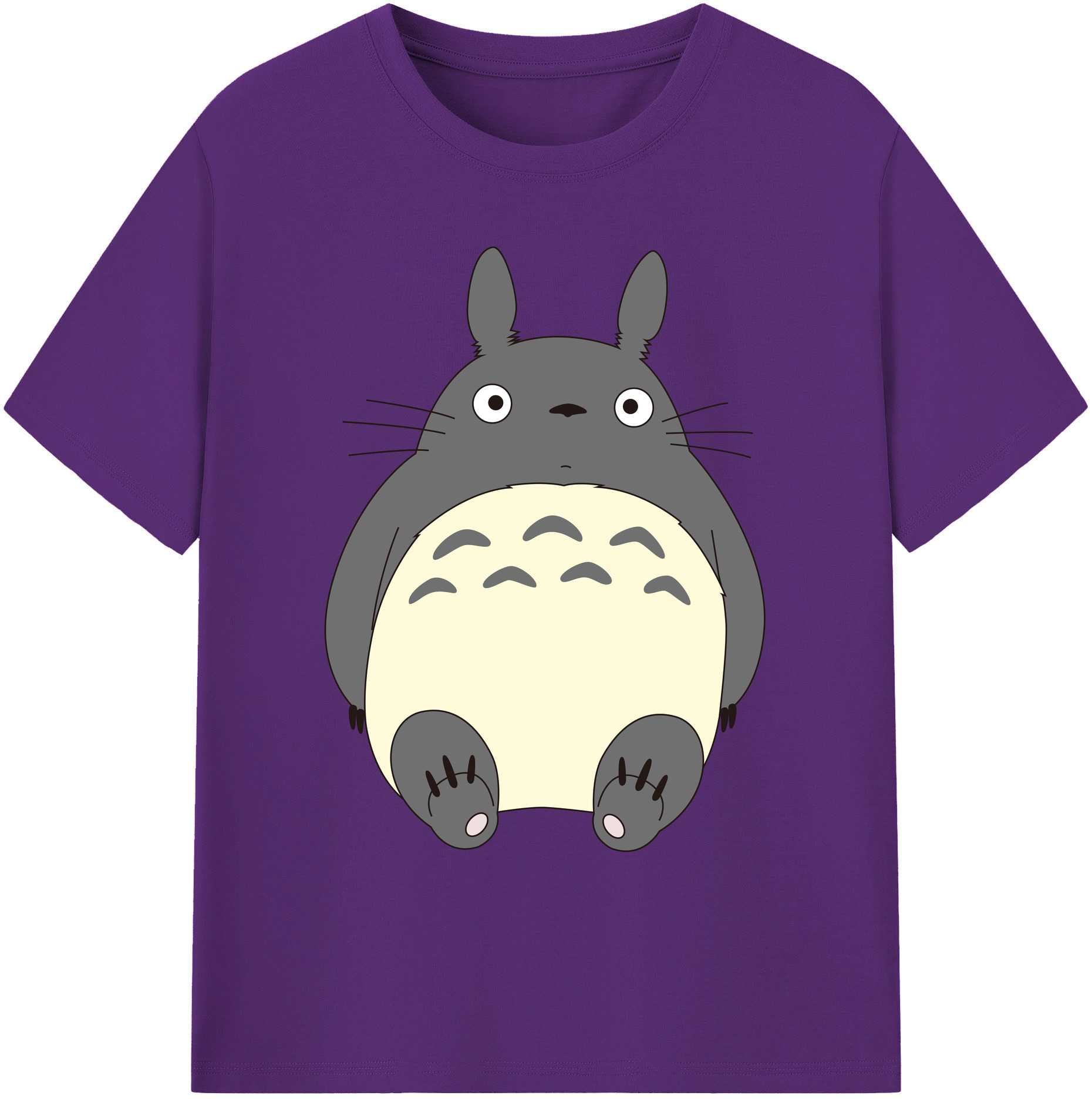 （画像用） となりのトトロ 草壁メイ 草壁サツキ My Neighbor Totoro Satsuki Kusakabe Mei Kusakabe 綿100％ メンズ半袖Tシャツ｜肌触りやわらか＆通気性
