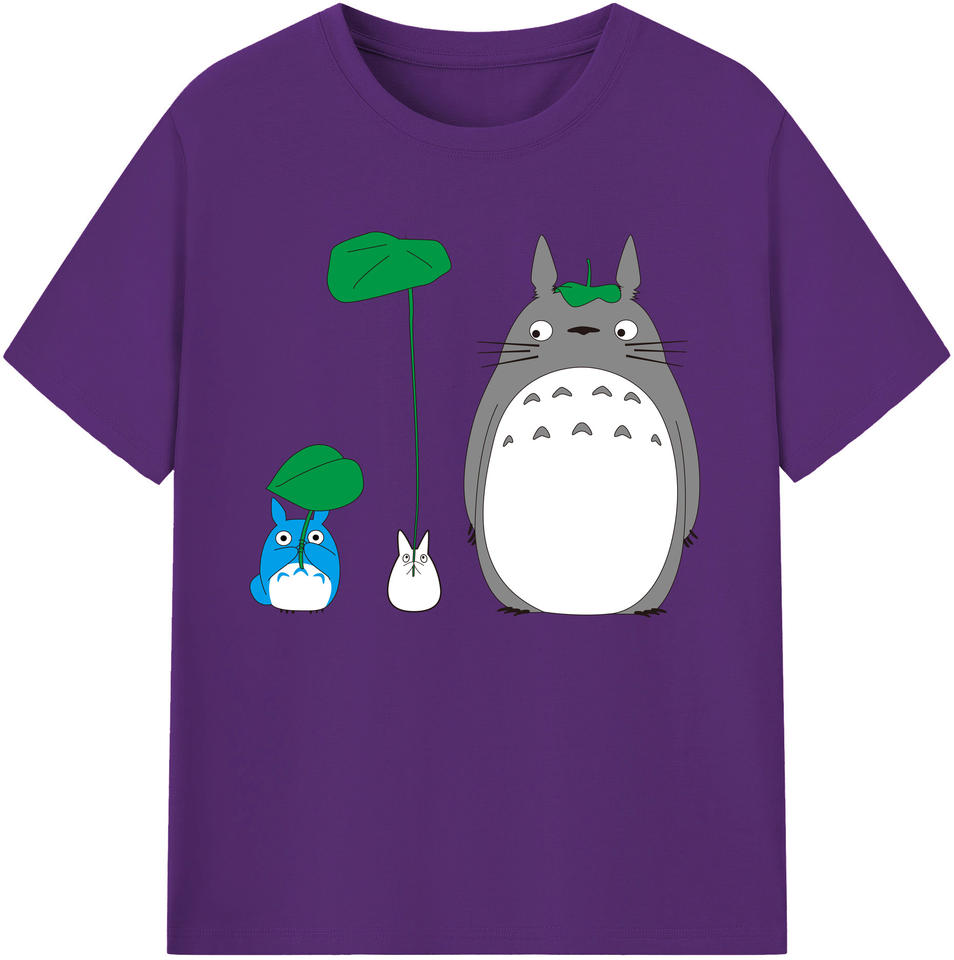 （画像用） となりのトトロ 草壁メイ 草壁サツキ My Neighbor Totoro Satsuki Kusakabe Mei Kusakabe 綿100％ メンズ半袖Tシャツ｜肌触りやわらか＆通気性