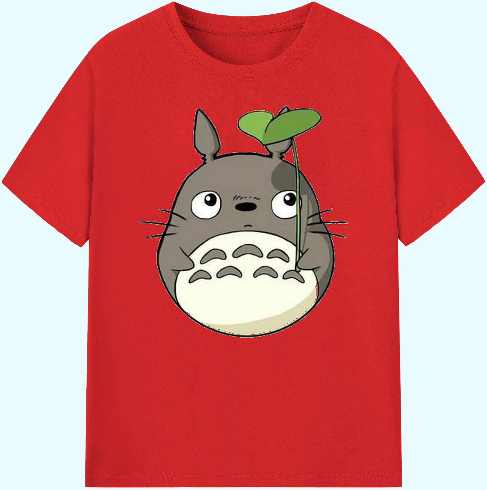 （画像用） となりのトトロ 草壁メイ 草壁サツキ My Neighbor Totoro Satsuki Kusakabe Mei Kusakabe 綿100％ メンズ半袖Tシャツ｜肌触りやわらか＆通気性
