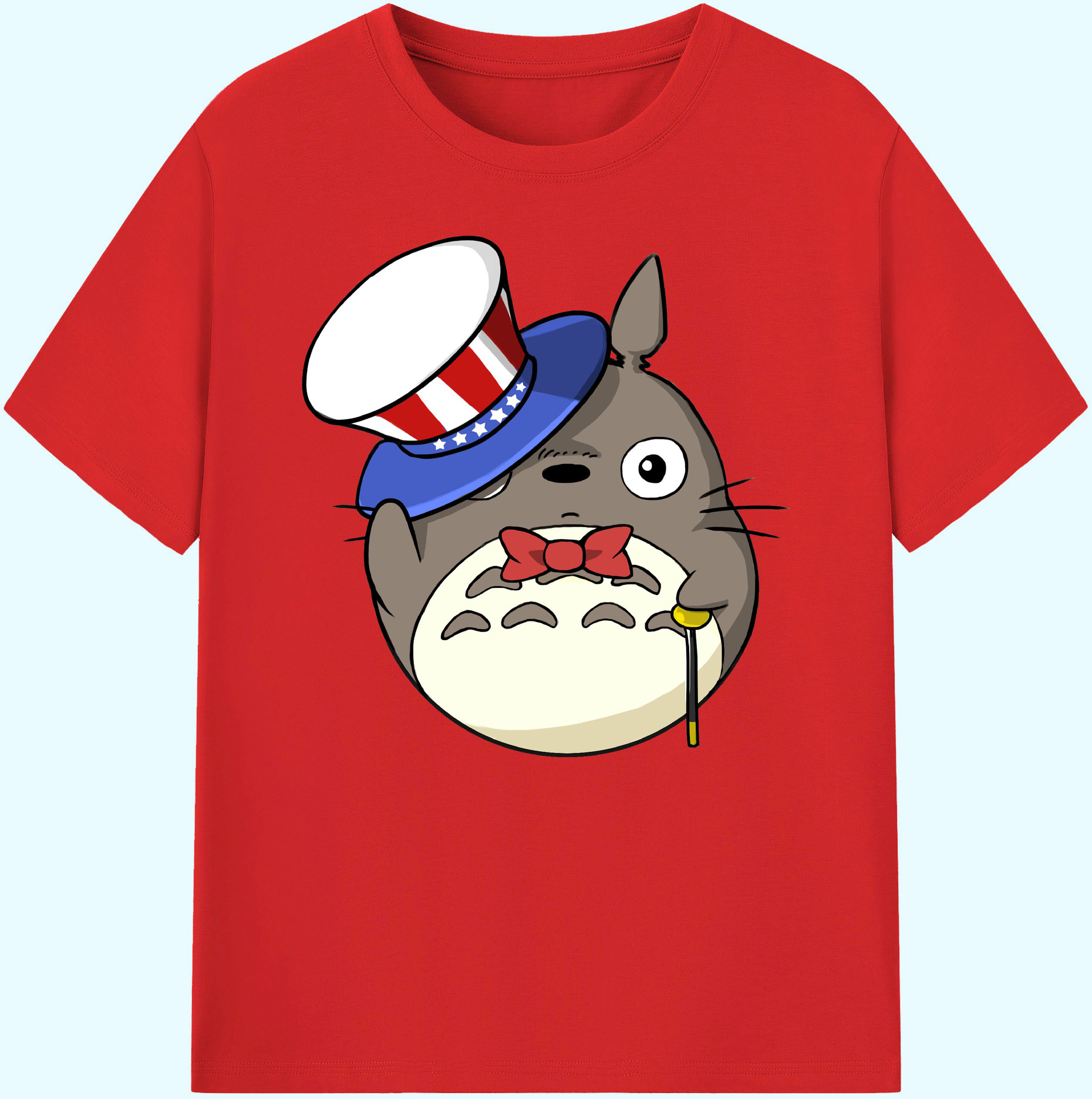 （画像用） となりのトトロ 草壁メイ 草壁サツキ My Neighbor Totoro Satsuki Kusakabe Mei Kusakabe 綿100％ メンズ半袖Tシャツ｜肌触りやわらか＆通気性