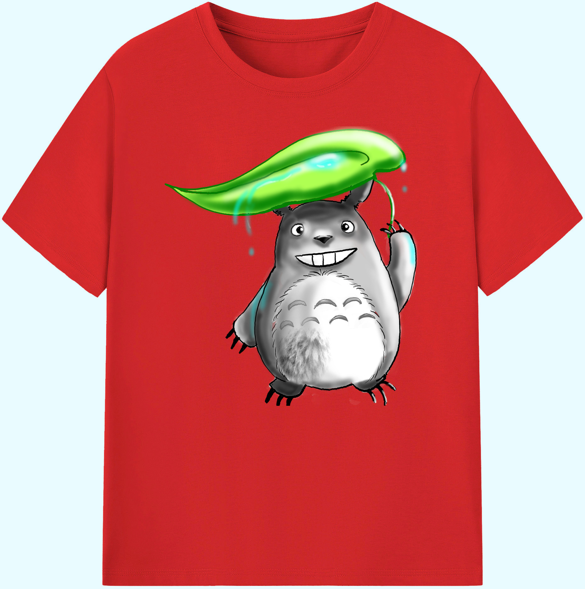 （画像用） となりのトトロ 草壁メイ 草壁サツキ My Neighbor Totoro Satsuki Kusakabe Mei Kusakabe 綿100％ メンズ半袖Tシャツ｜肌触りやわらか＆通気性