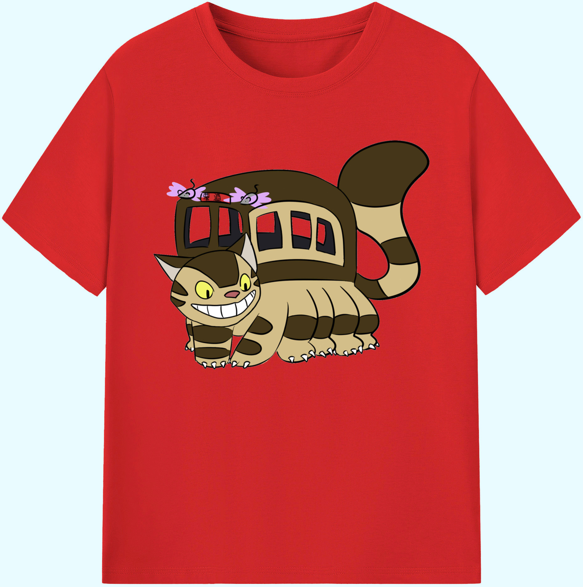 （画像用） となりのトトロ 草壁メイ 草壁サツキ My Neighbor Totoro Satsuki Kusakabe Mei Kusakabe 綿100％ メンズ半袖Tシャツ｜肌触りやわらか＆通気性