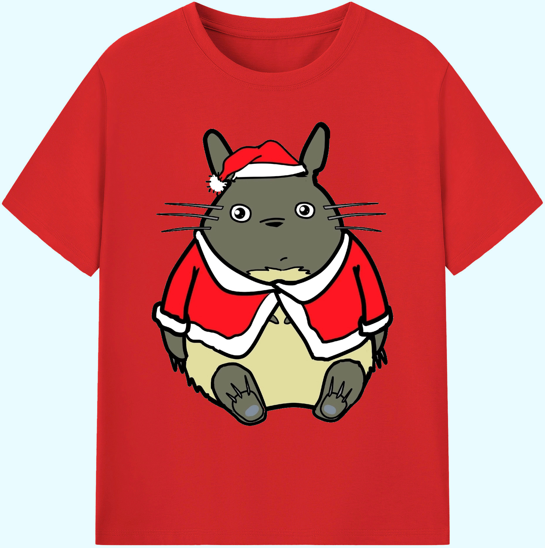 （画像用） となりのトトロ 草壁メイ 草壁サツキ My Neighbor Totoro Satsuki Kusakabe Mei Kusakabe 綿100％ メンズ半袖Tシャツ｜肌触りやわらか＆通気性