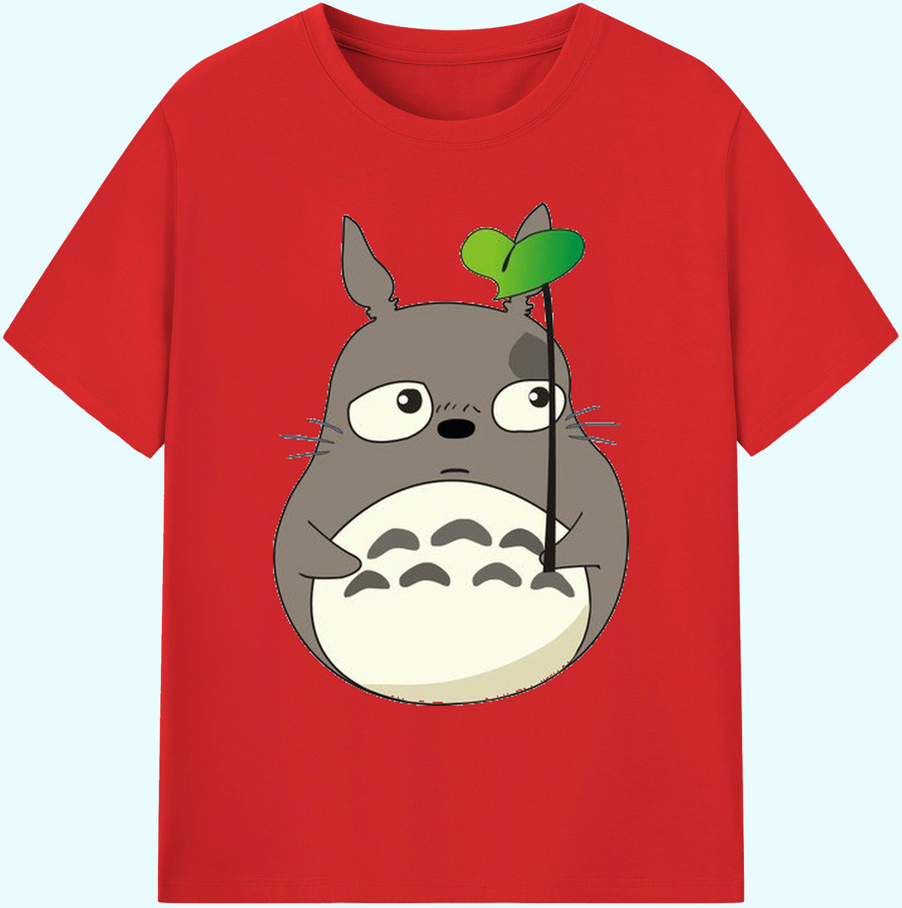 （画像用） となりのトトロ 草壁メイ 草壁サツキ My Neighbor Totoro Satsuki Kusakabe Mei Kusakabe 綿100％ メンズ半袖Tシャツ｜肌触りやわらか＆通気性