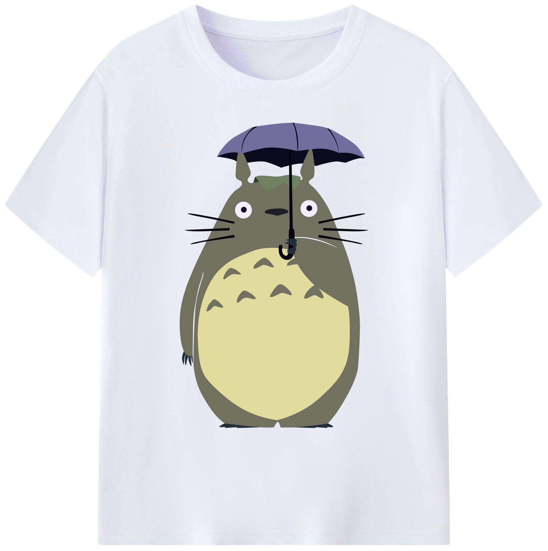 （画像用） となりのトトロ 草壁メイ 草壁サツキ My Neighbor Totoro Satsuki Kusakabe Mei Kusakabe 綿100％ メンズ半袖Tシャツ｜肌触りやわらか＆通気性