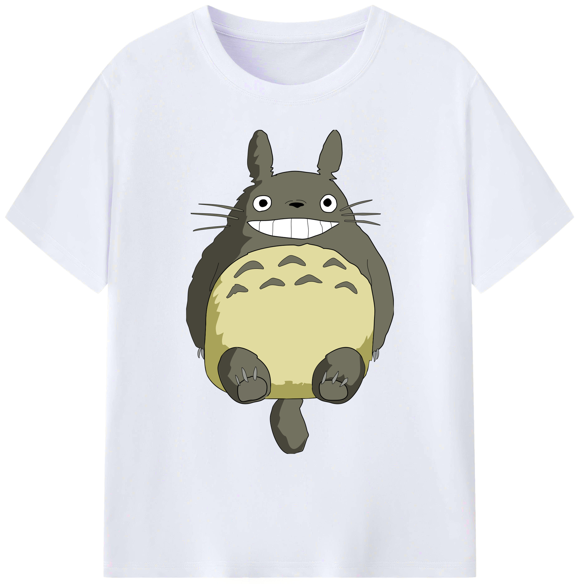 （画像用） となりのトトロ 草壁メイ 草壁サツキ My Neighbor Totoro Satsuki Kusakabe Mei Kusakabe 綿100％ メンズ半袖Tシャツ｜肌触りやわらか＆通気性